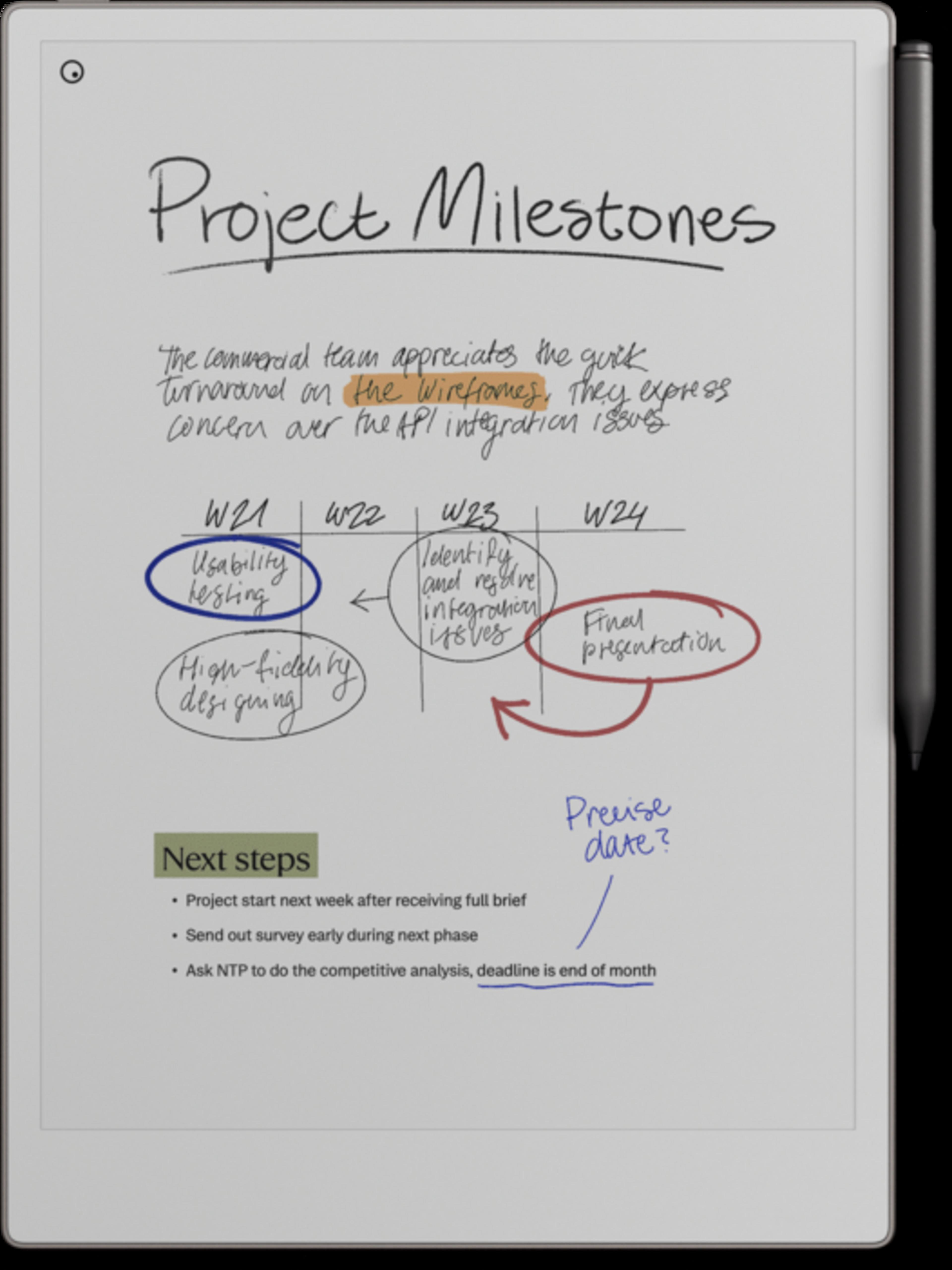 reMarkable Paper Pro + Marker Plus