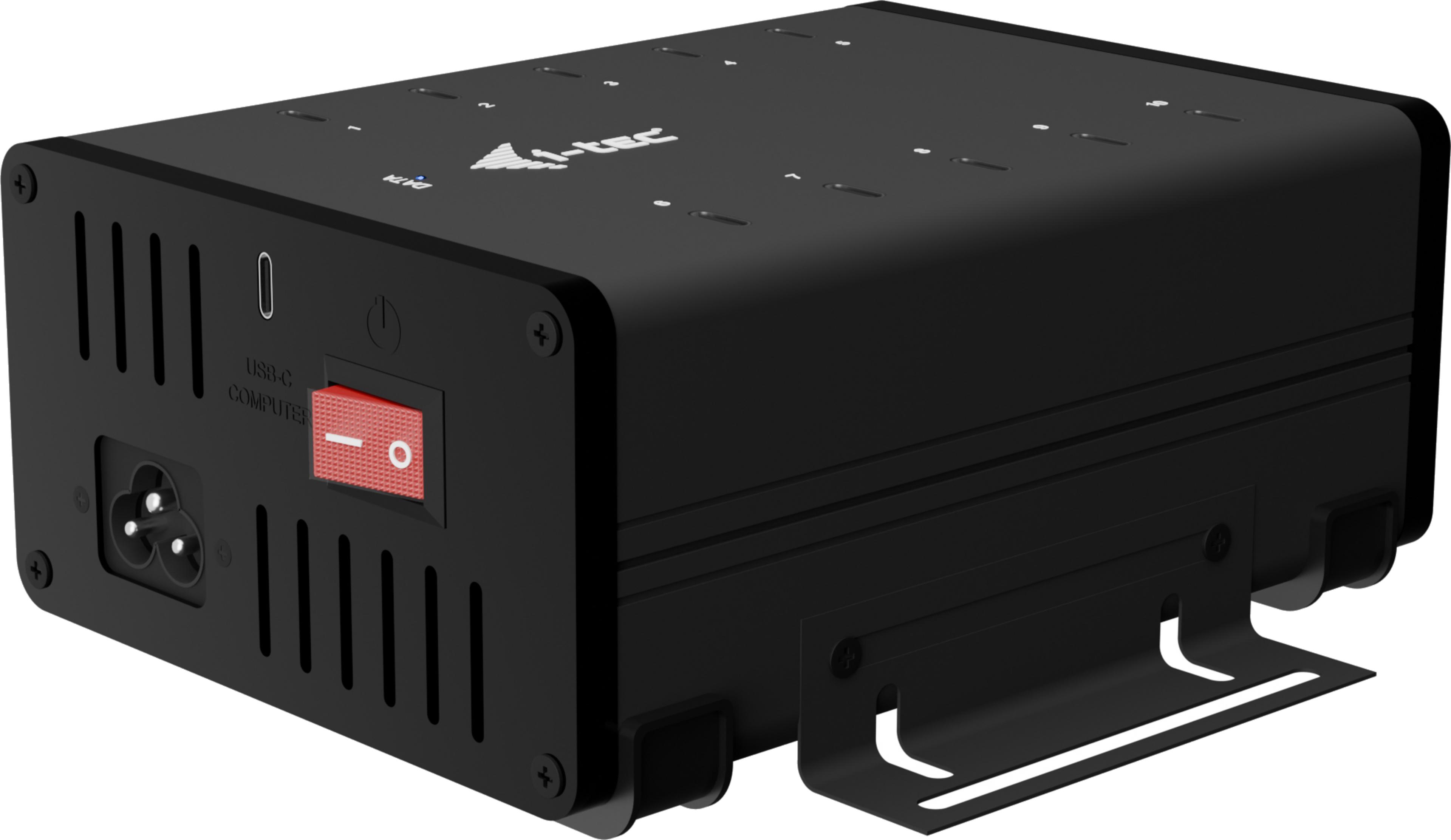 Station recharge USB i-tec 10 ports noir