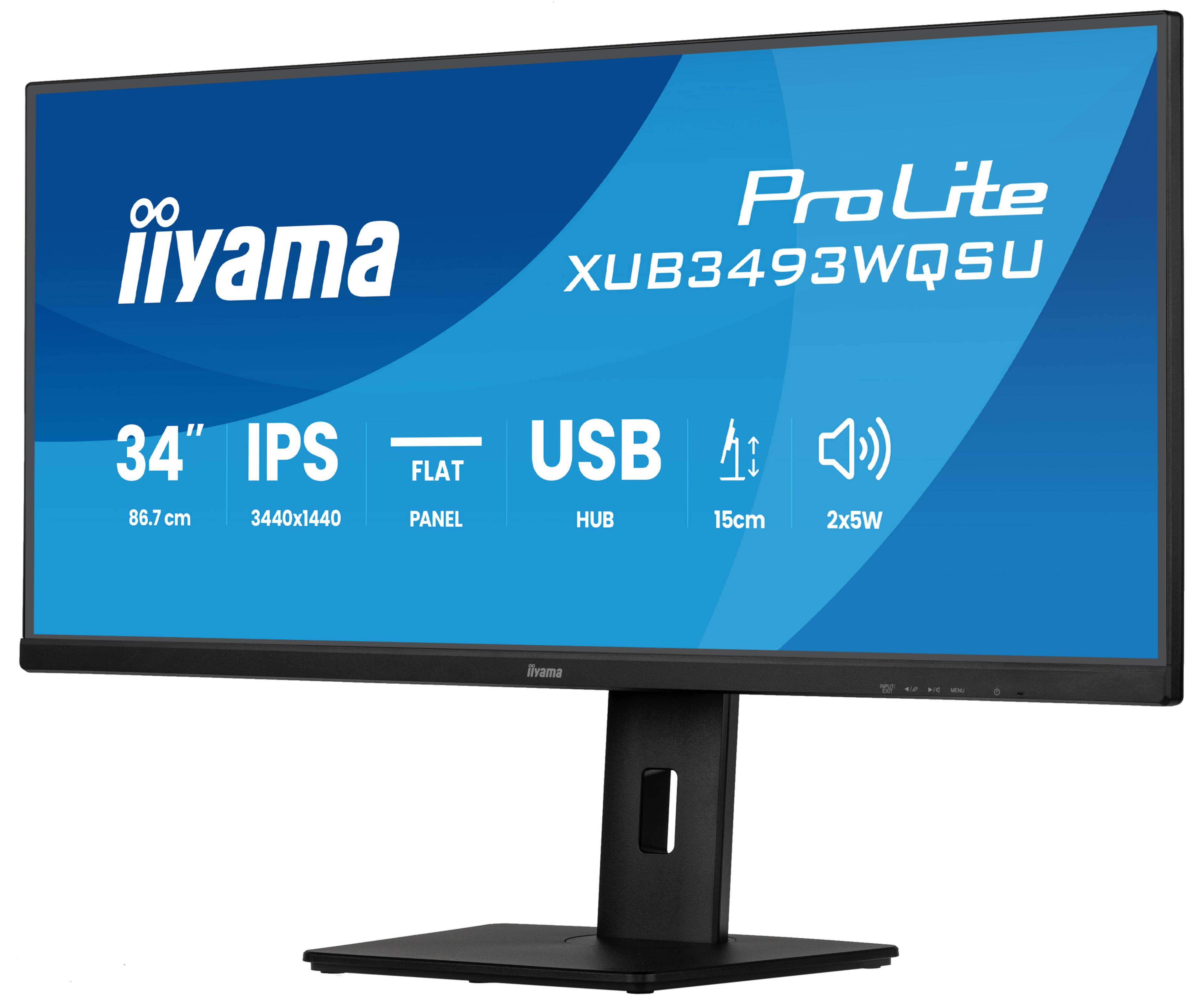 iiyama ProLite XUB3493WQSU-B6 Monitor