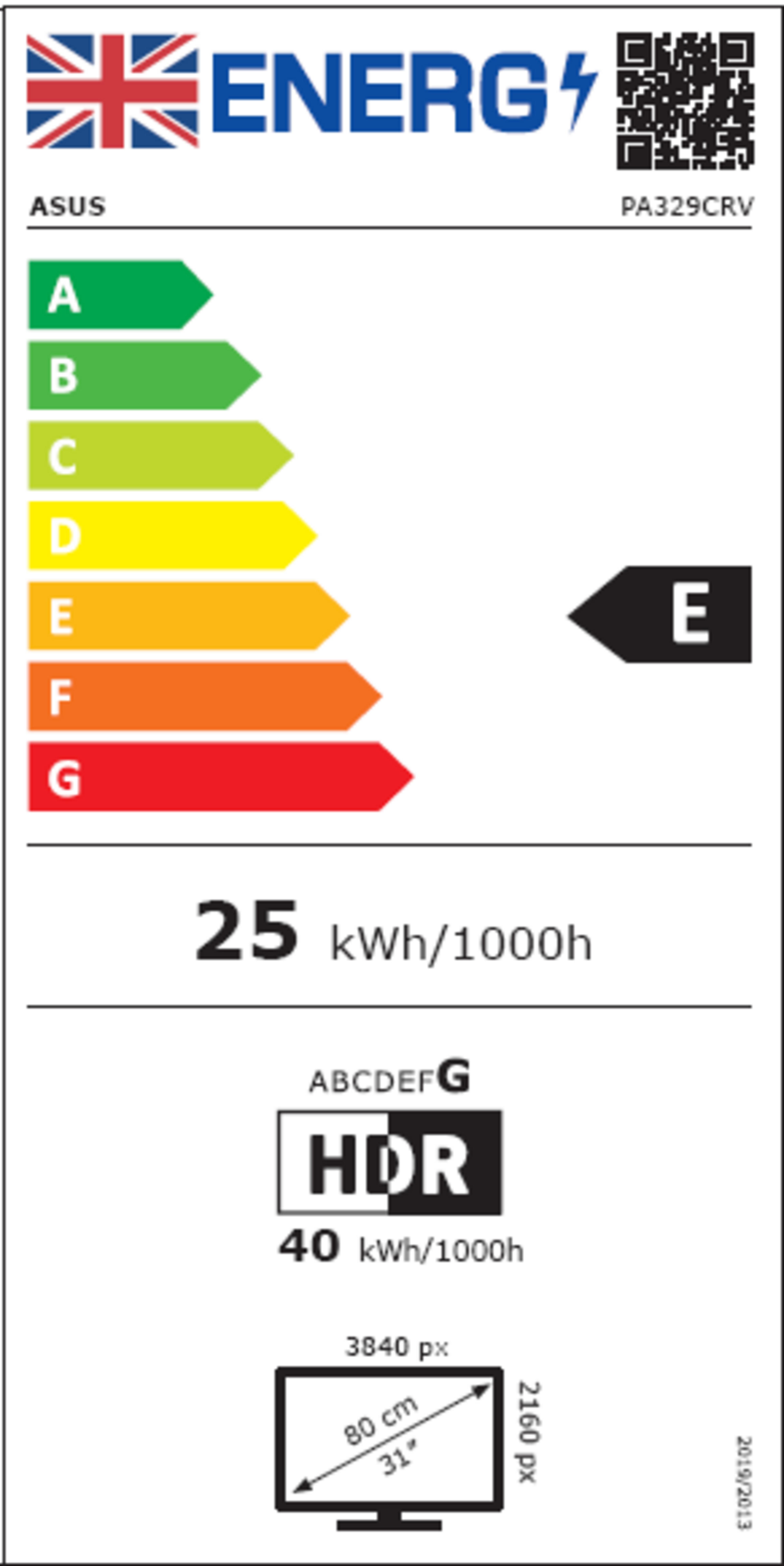 ASUS ProArt PA329CRV Monitor