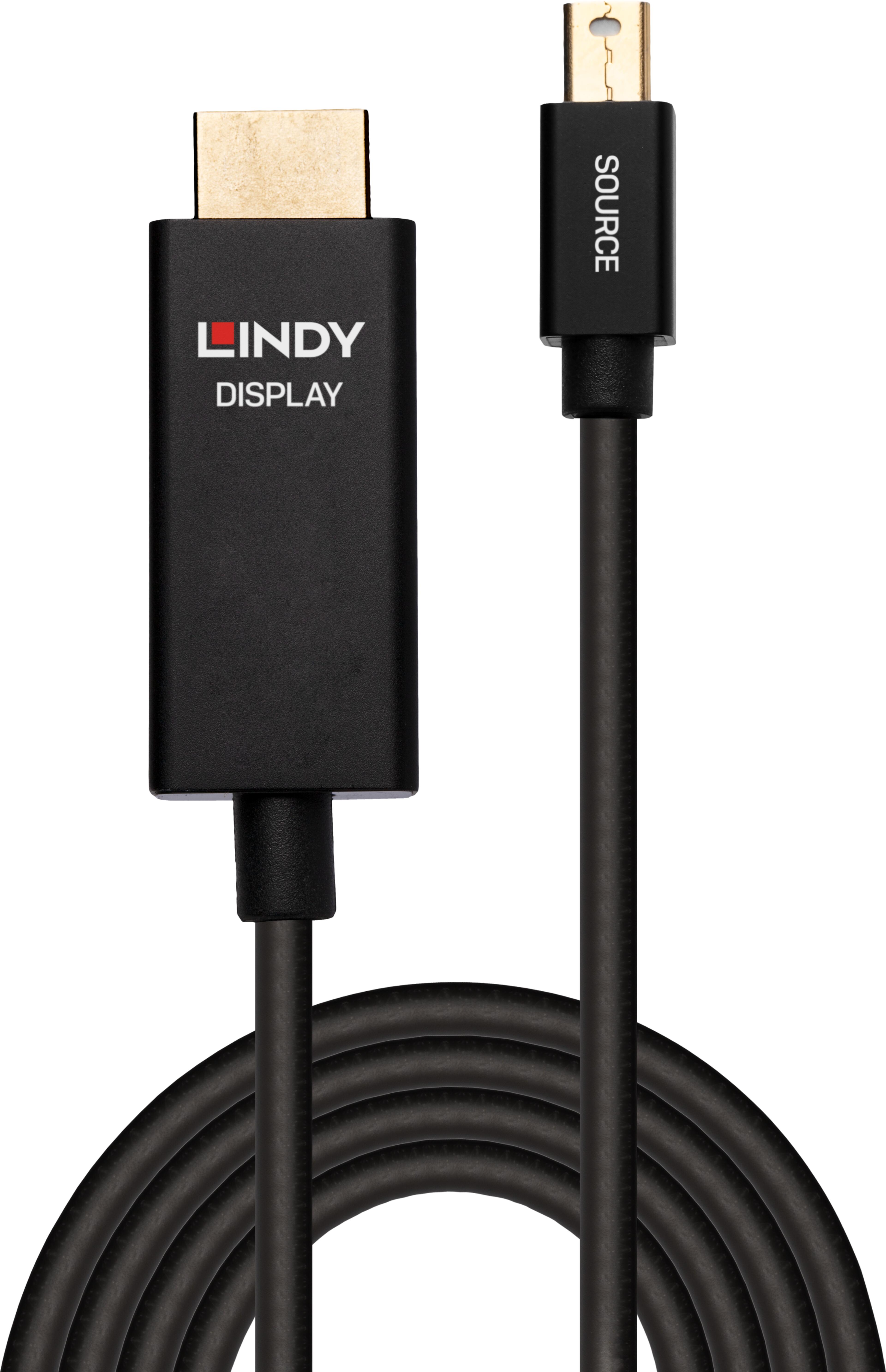 LINDY Mini DP - HDMI Active Cable 2m