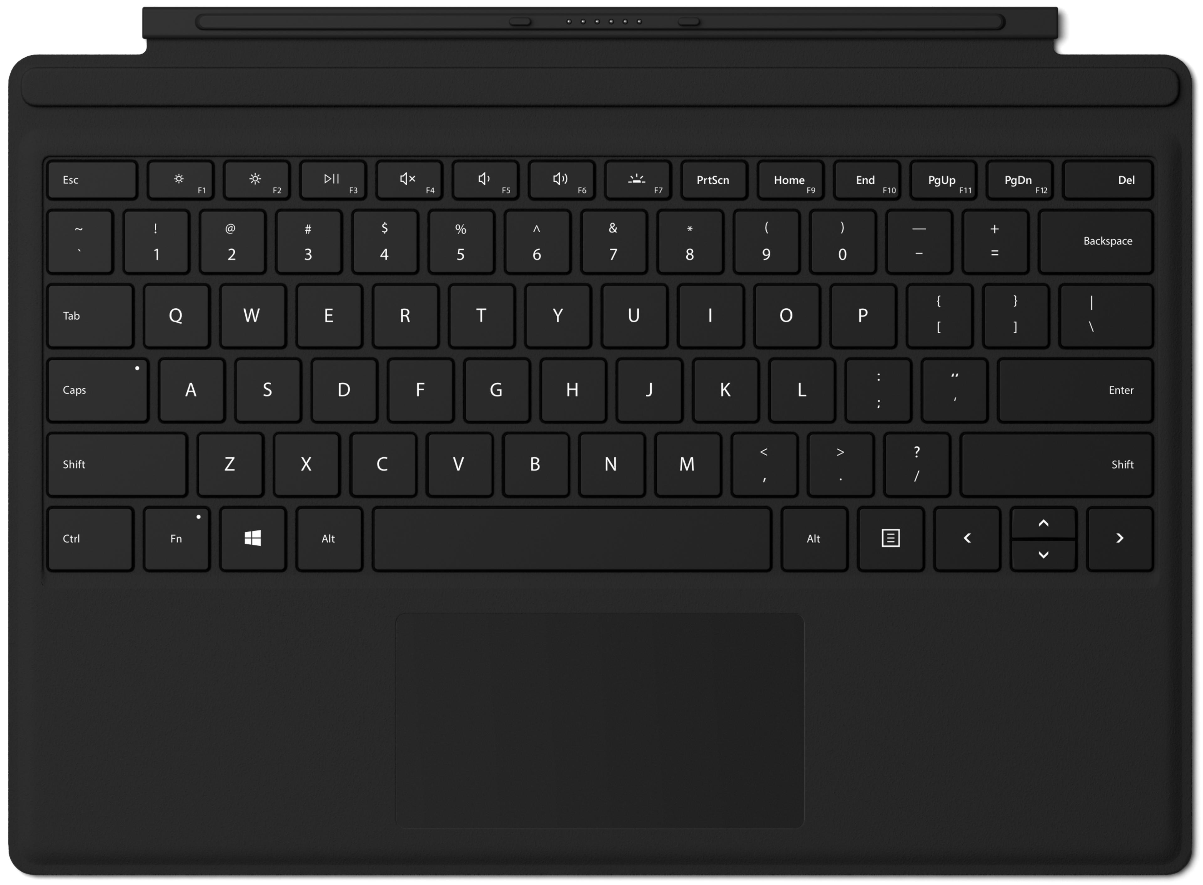 MS Surface Go Type Cover Black