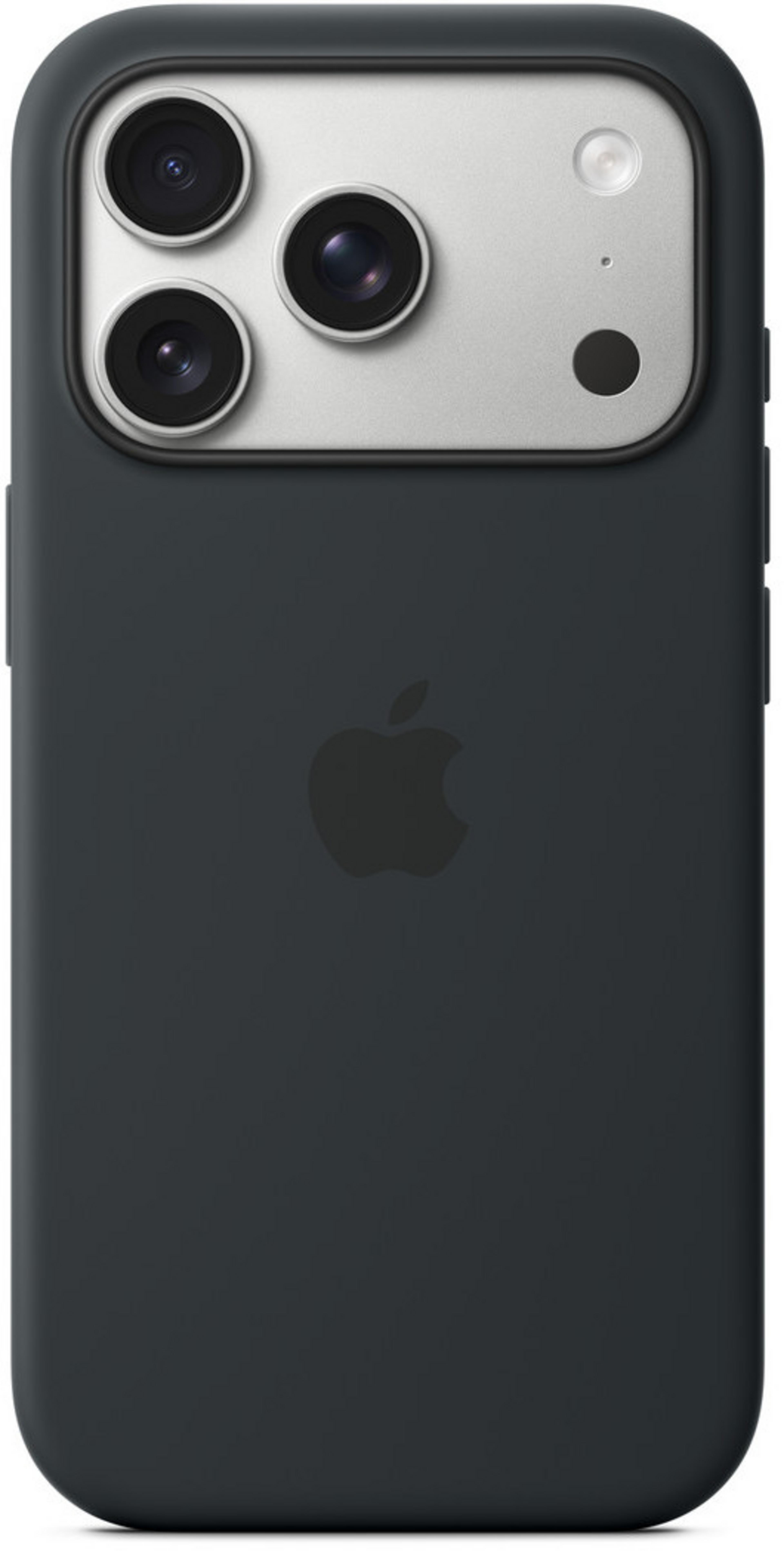 Coque silicone Apple iPhone 17 Pro noir