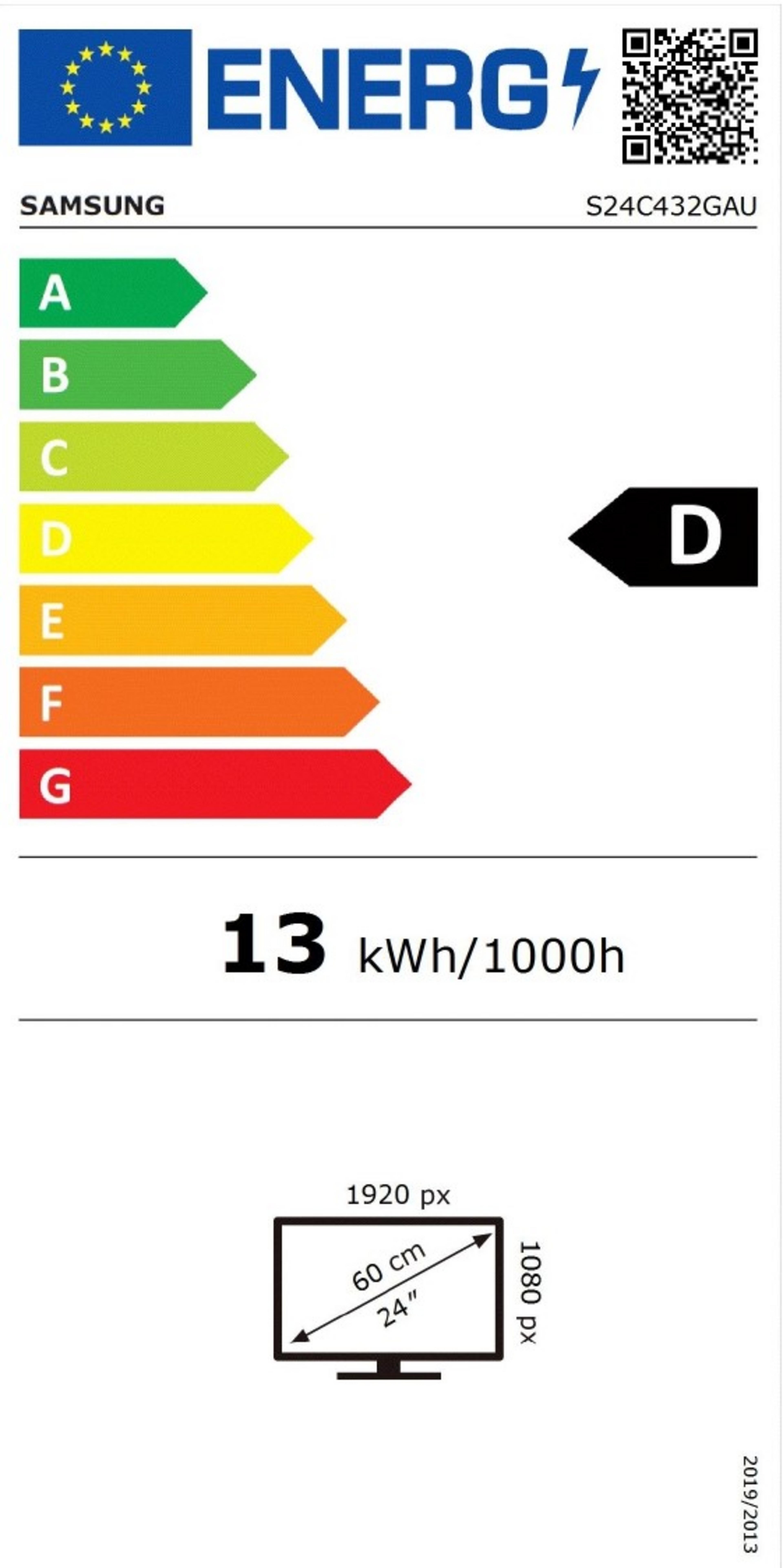 Samsung S43GC Essential 61cm/24" Monitor