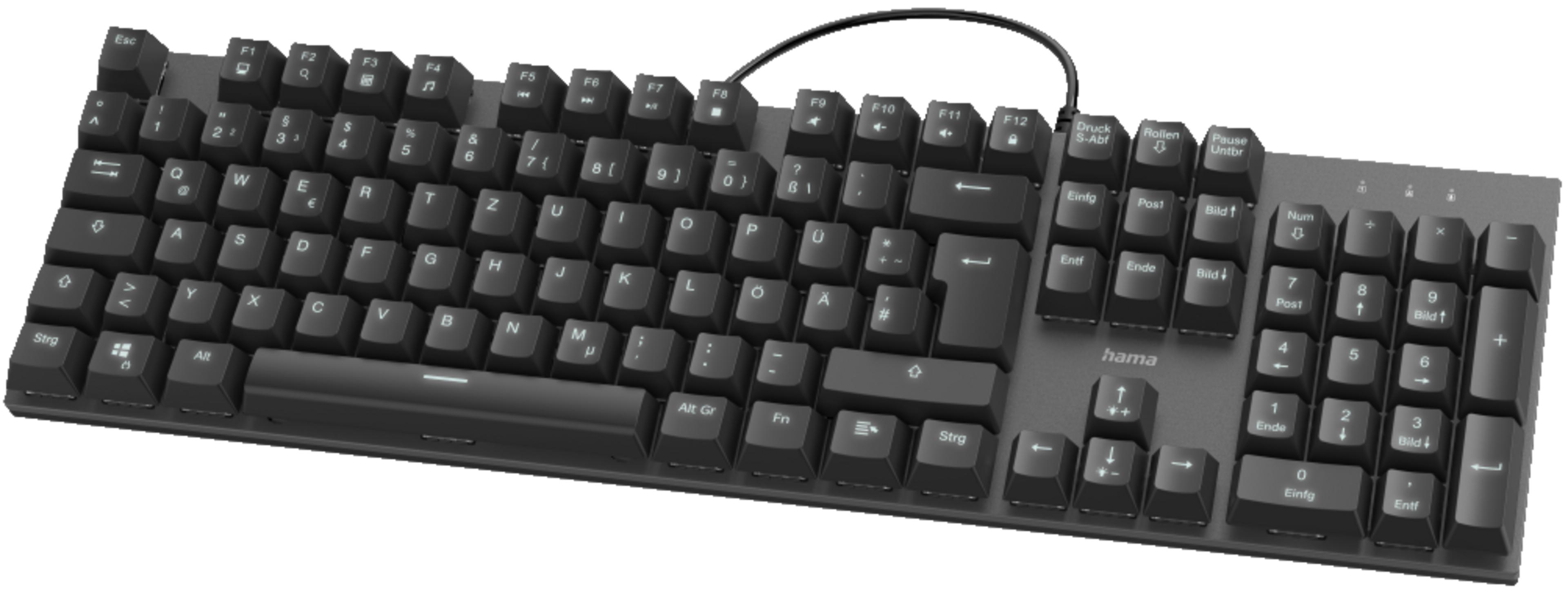 Hama MKC-650 mechanische Tastatur