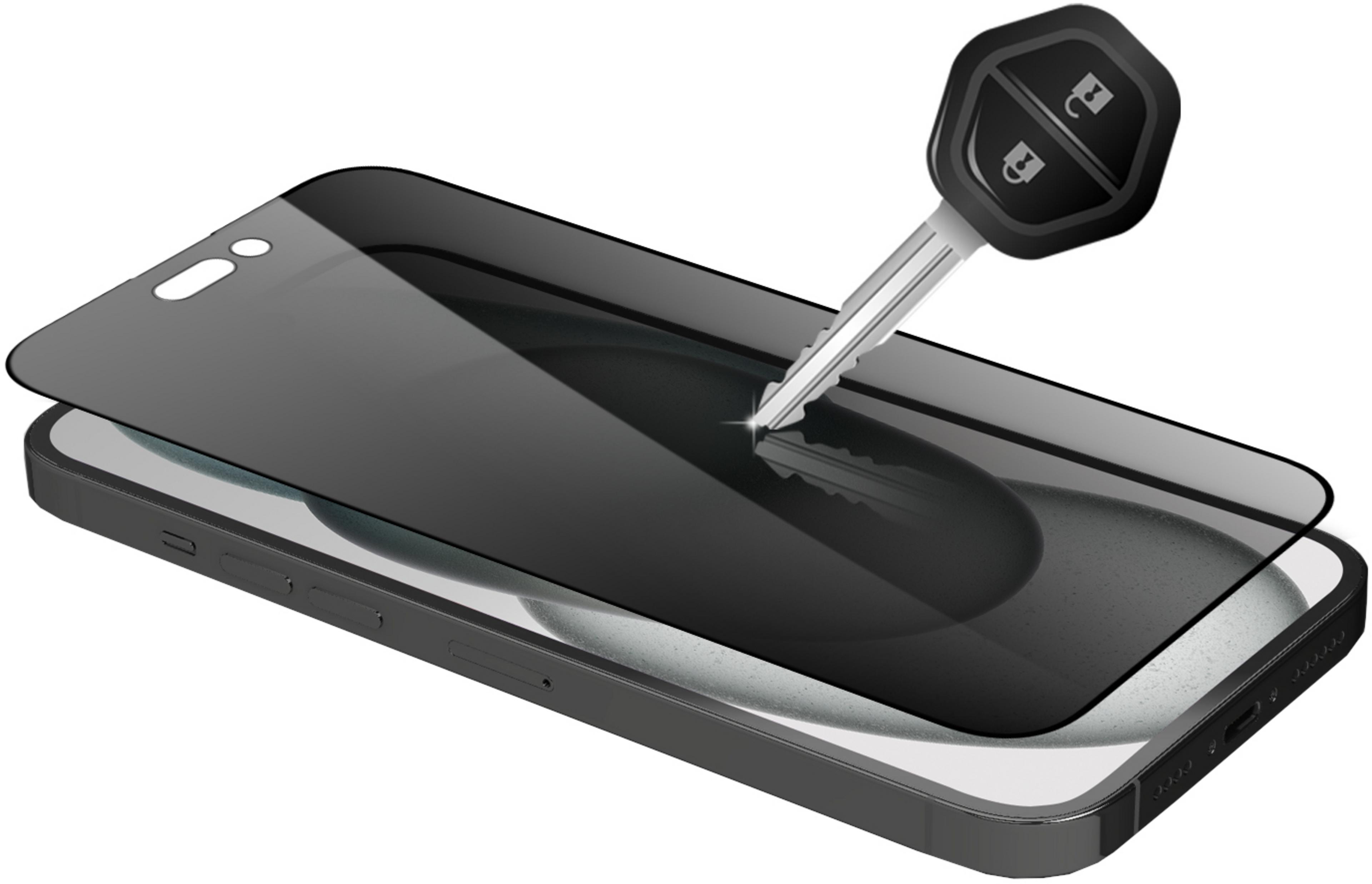 Protipoh. sklo ARTICONA iPhone 15 2směr.