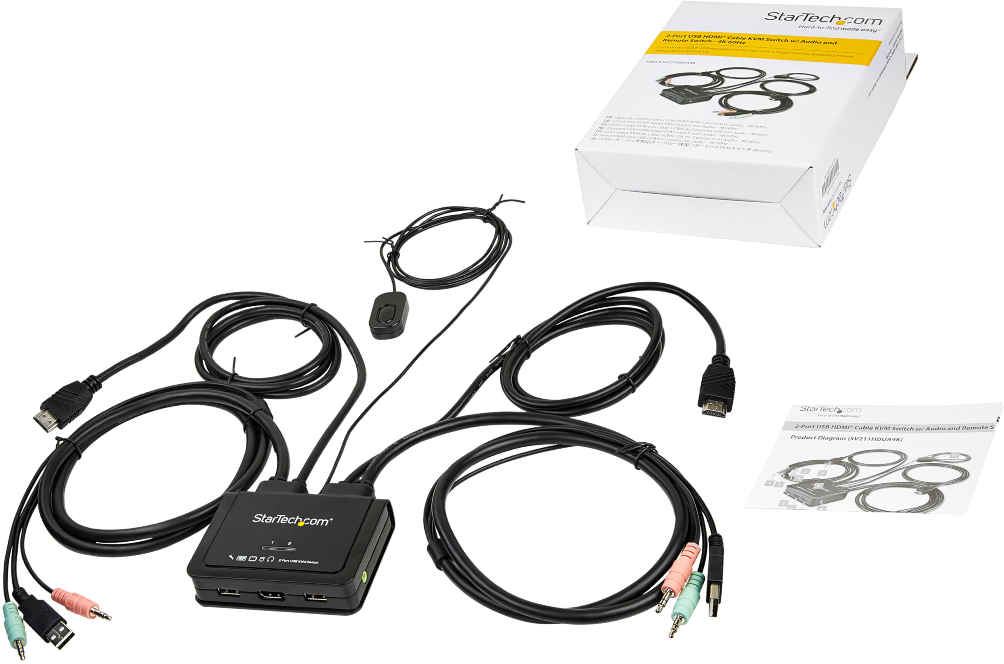 StarTech KVM Switch 2-port HDMI