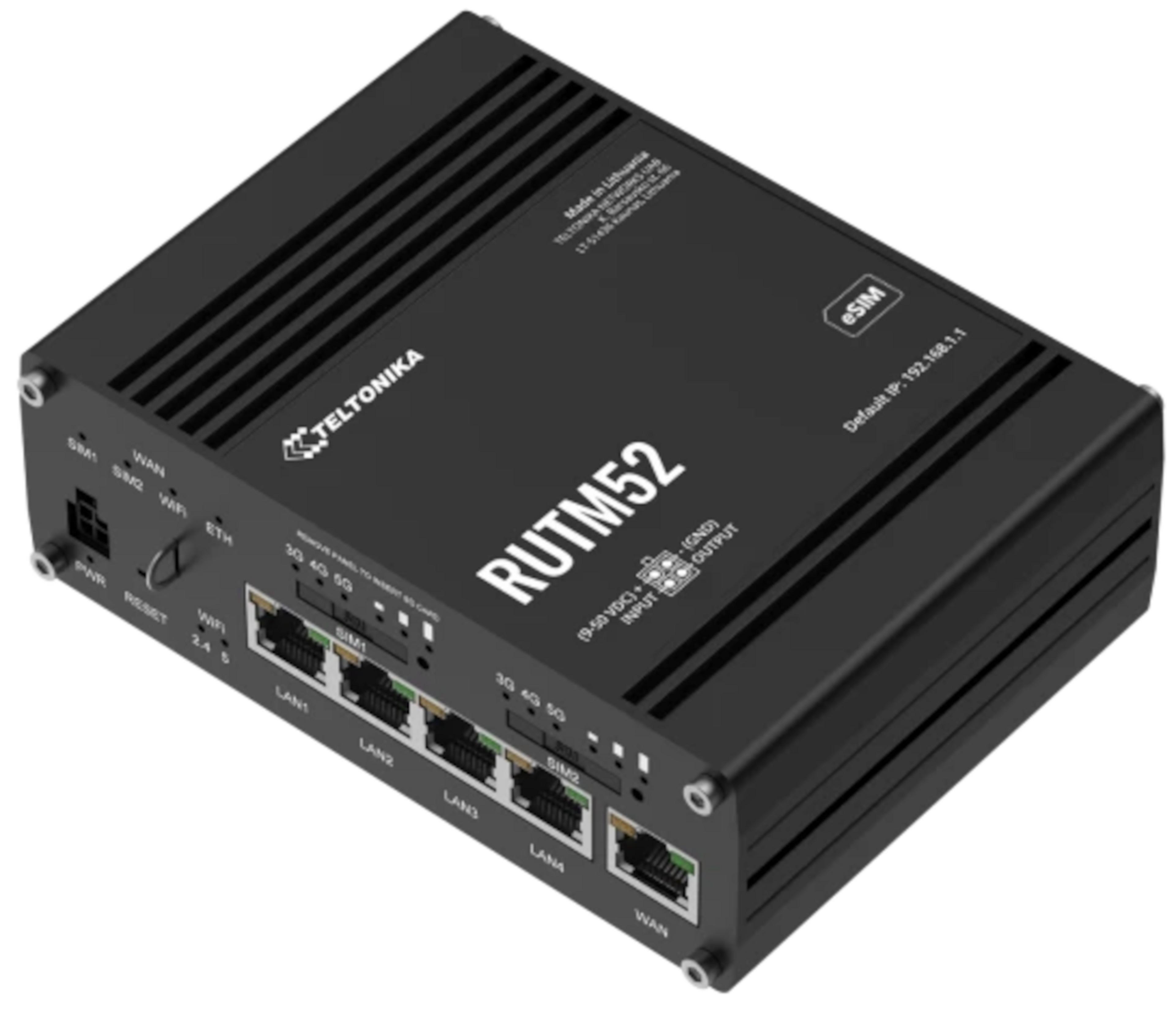 Teltonika RUTM52 Dual 5G Router