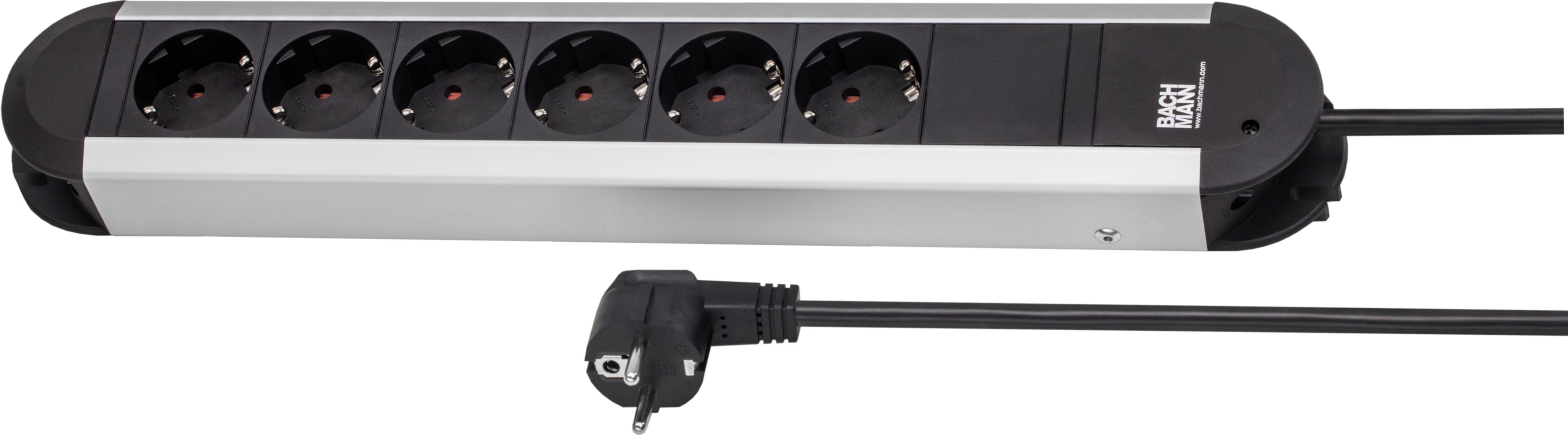 Power Strip PRIMO 6-way 2m