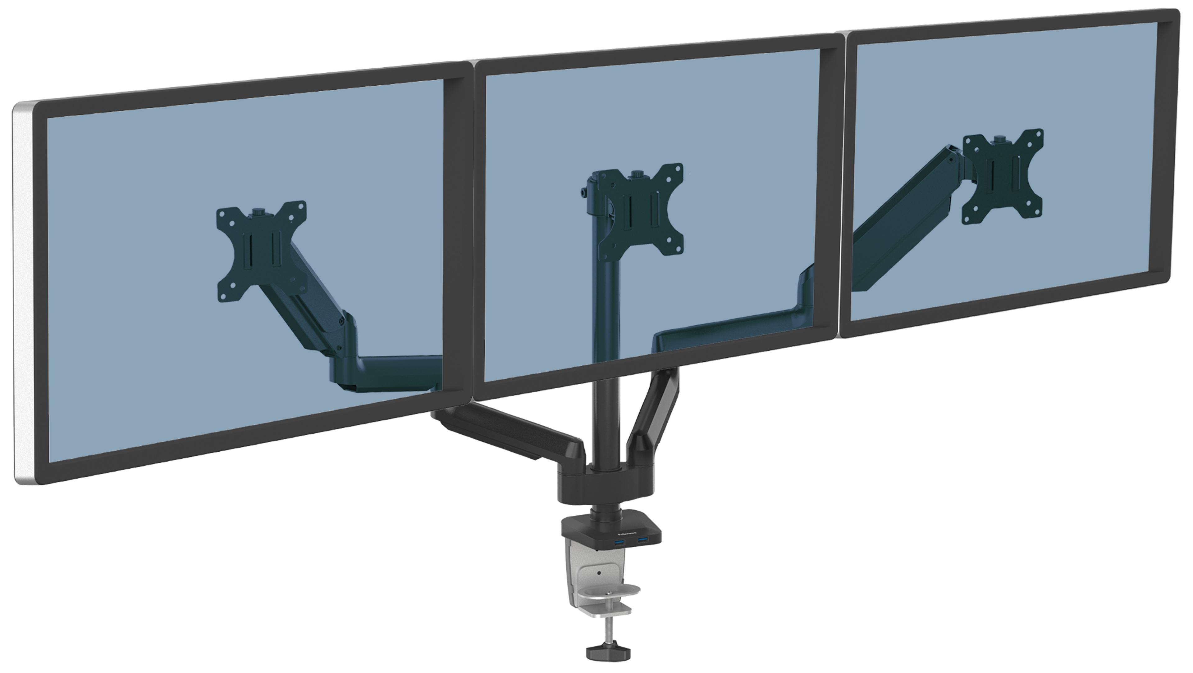 Fellowes Platinum Triple Monitor Arm