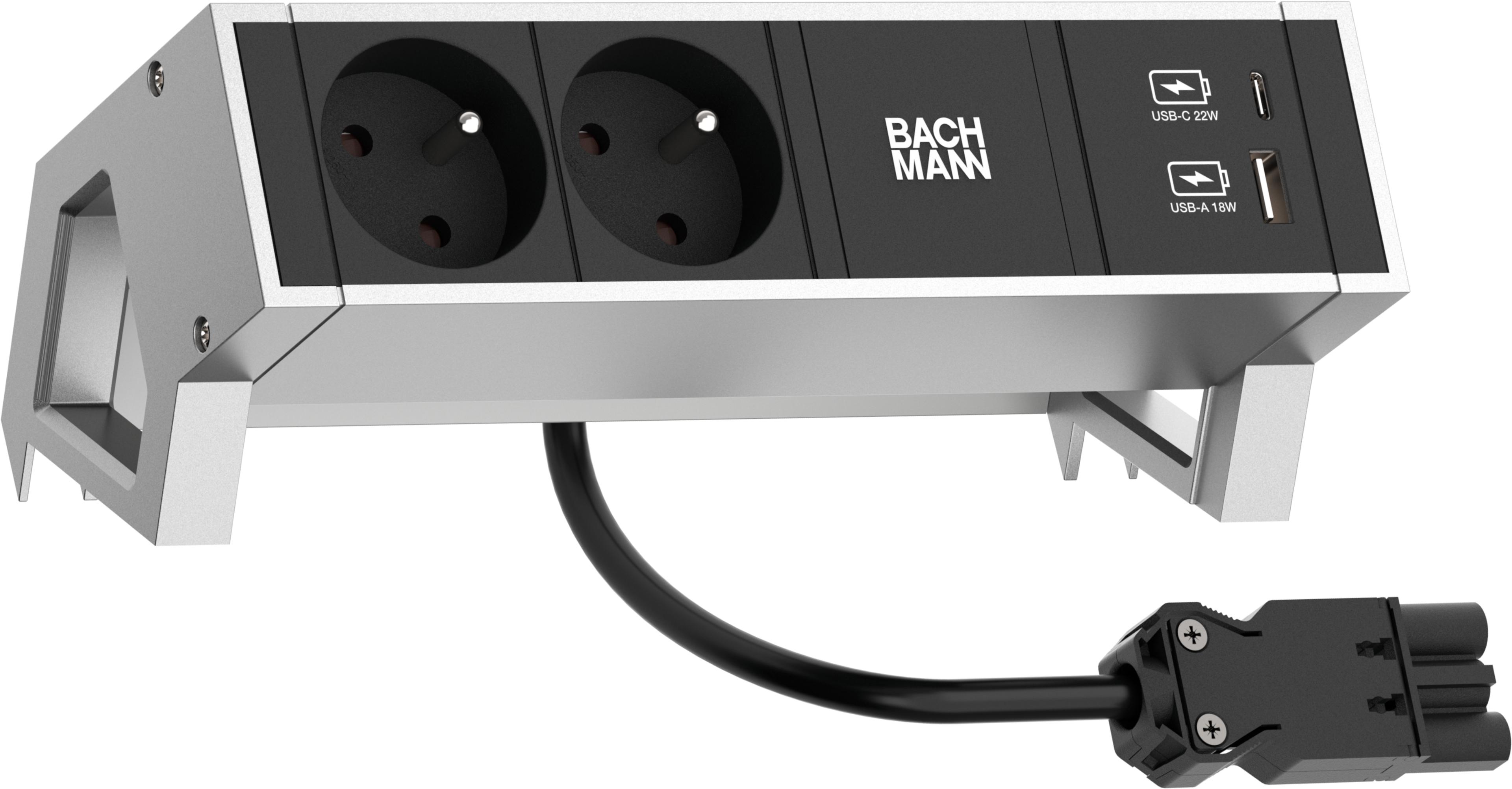 Power Strip 2-way + USB