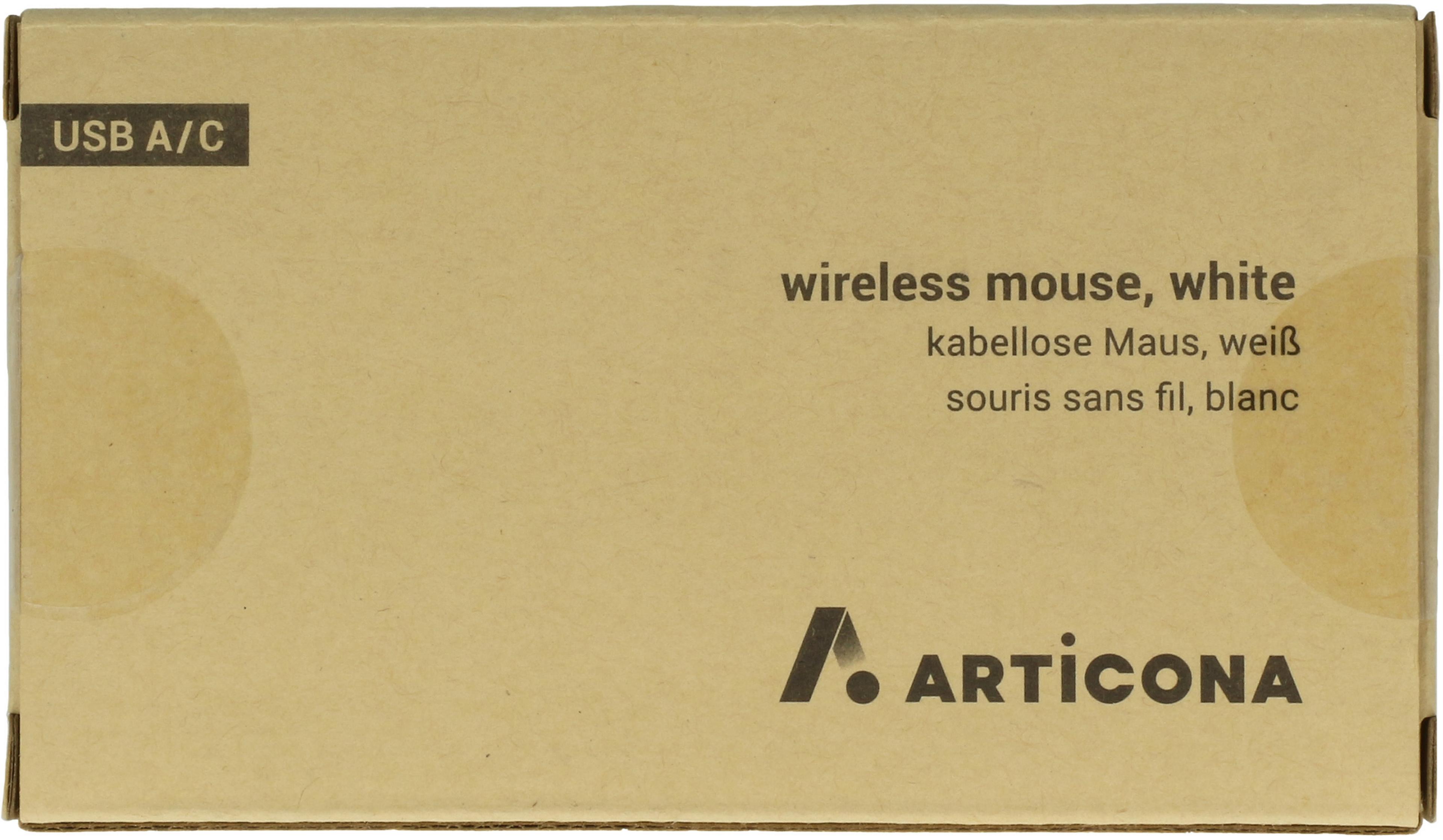 ARTICONA USB-A/C Wireless Mouse White