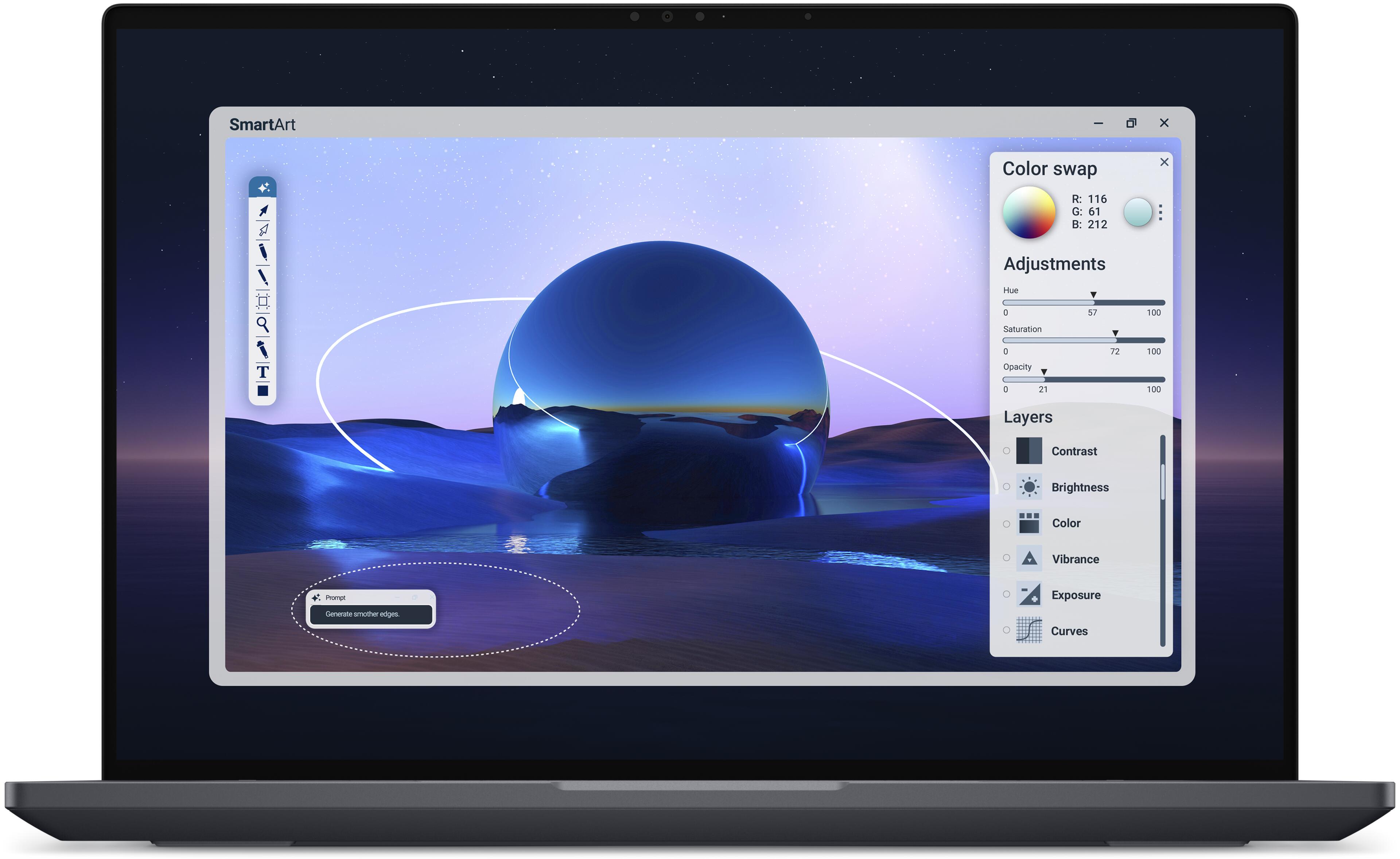 Dell Pro Max 16 Prem. U7 32Go/1To P2000
