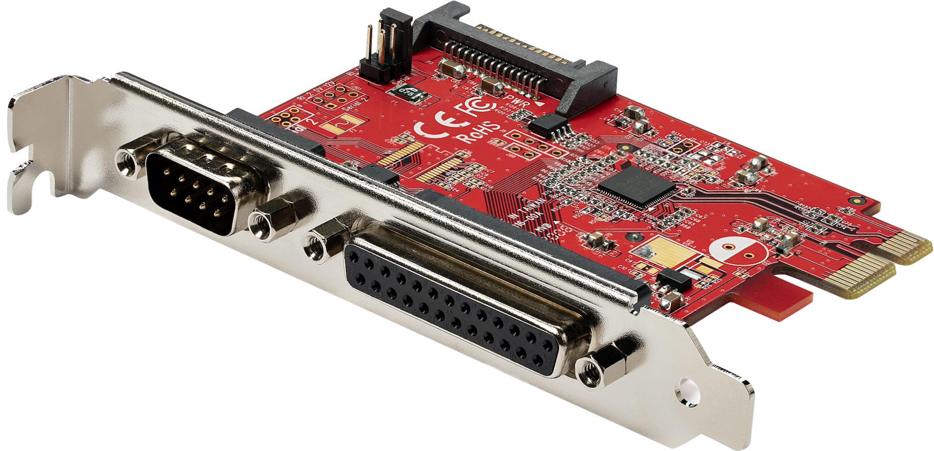 StarTech DB25/RS232 PCIe Schnittstelle
