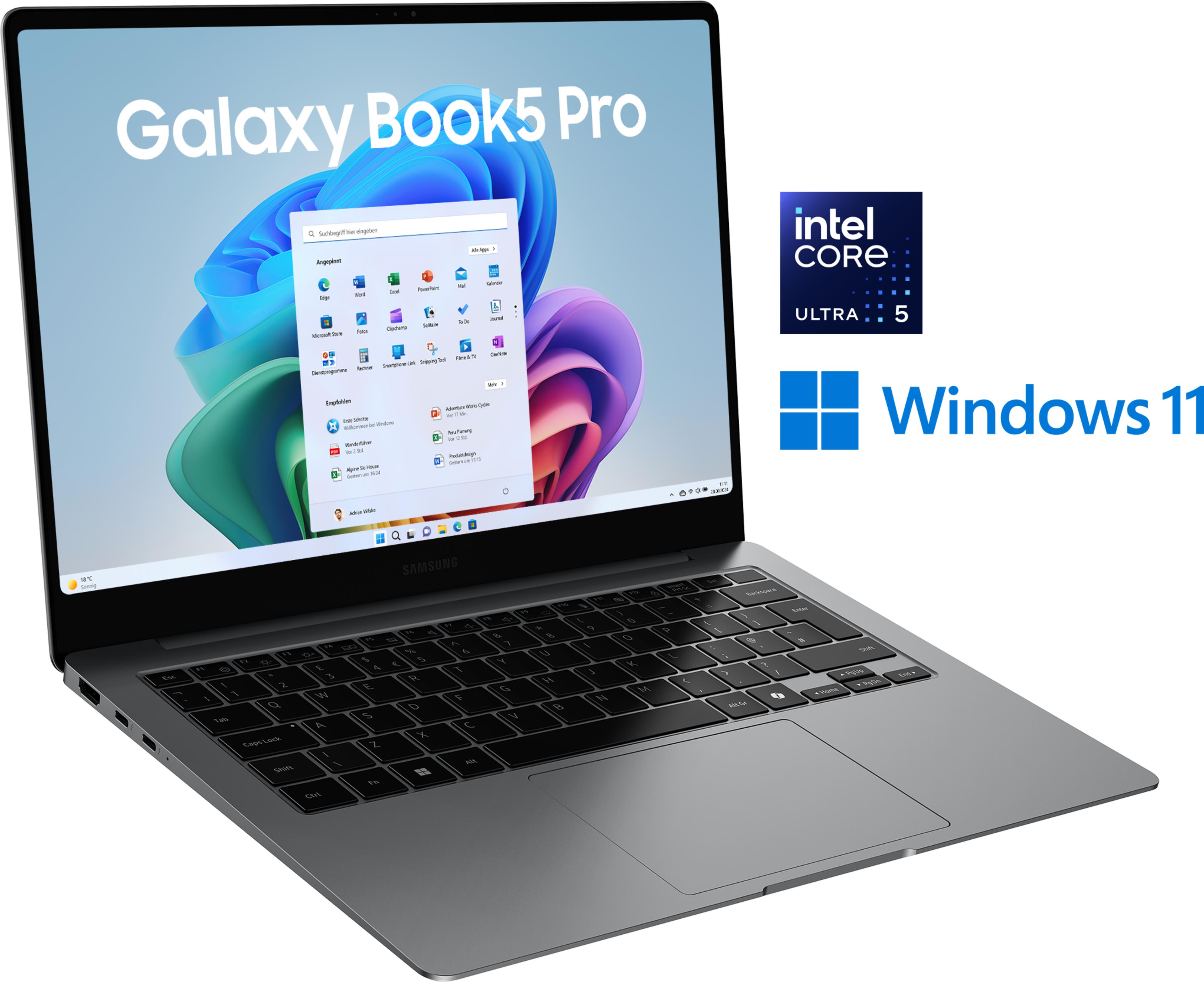 Samsung Book5 Pro 14" U5 16/512GB Grey