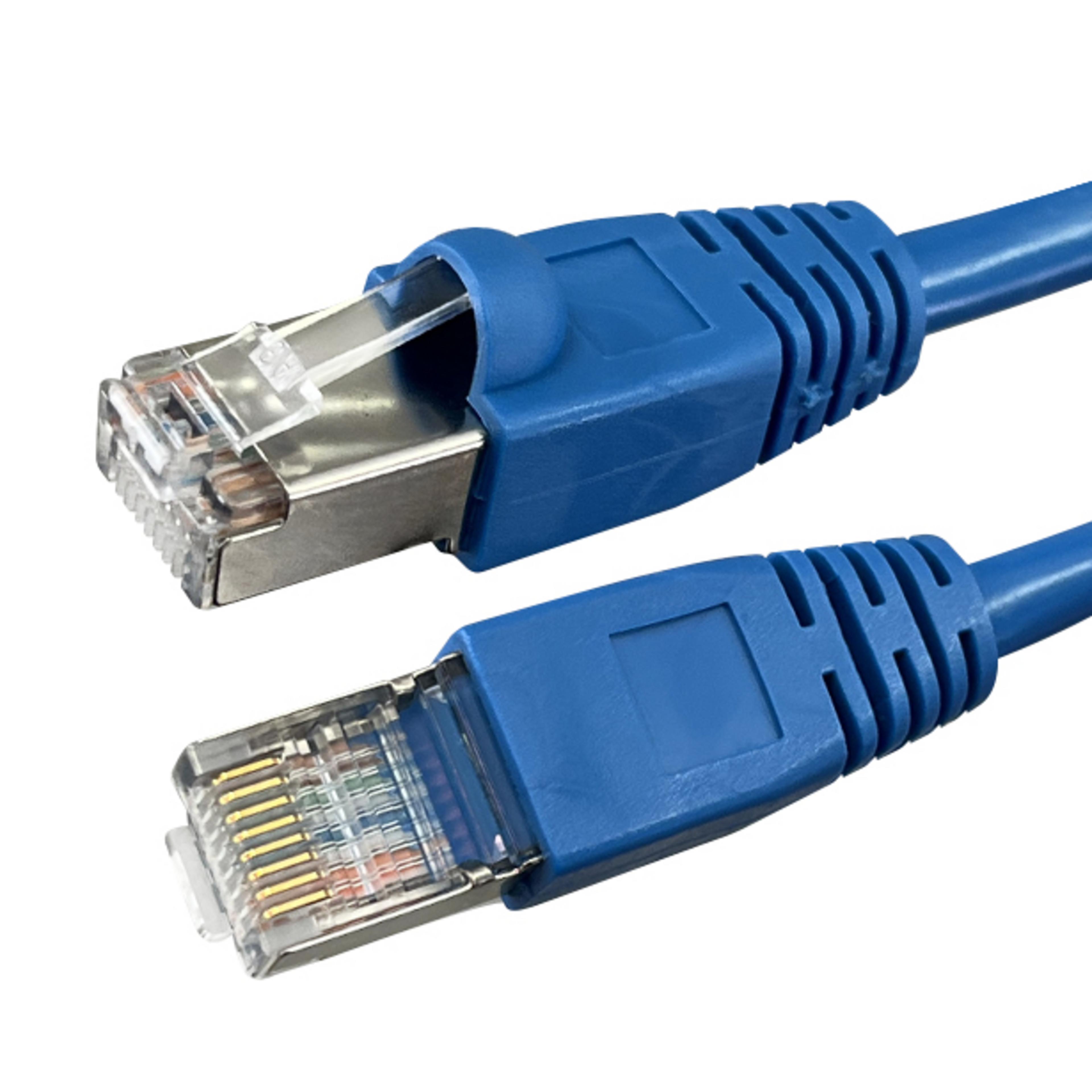 Videk Patch Cable RJ45 STP Cat5e 5m blue