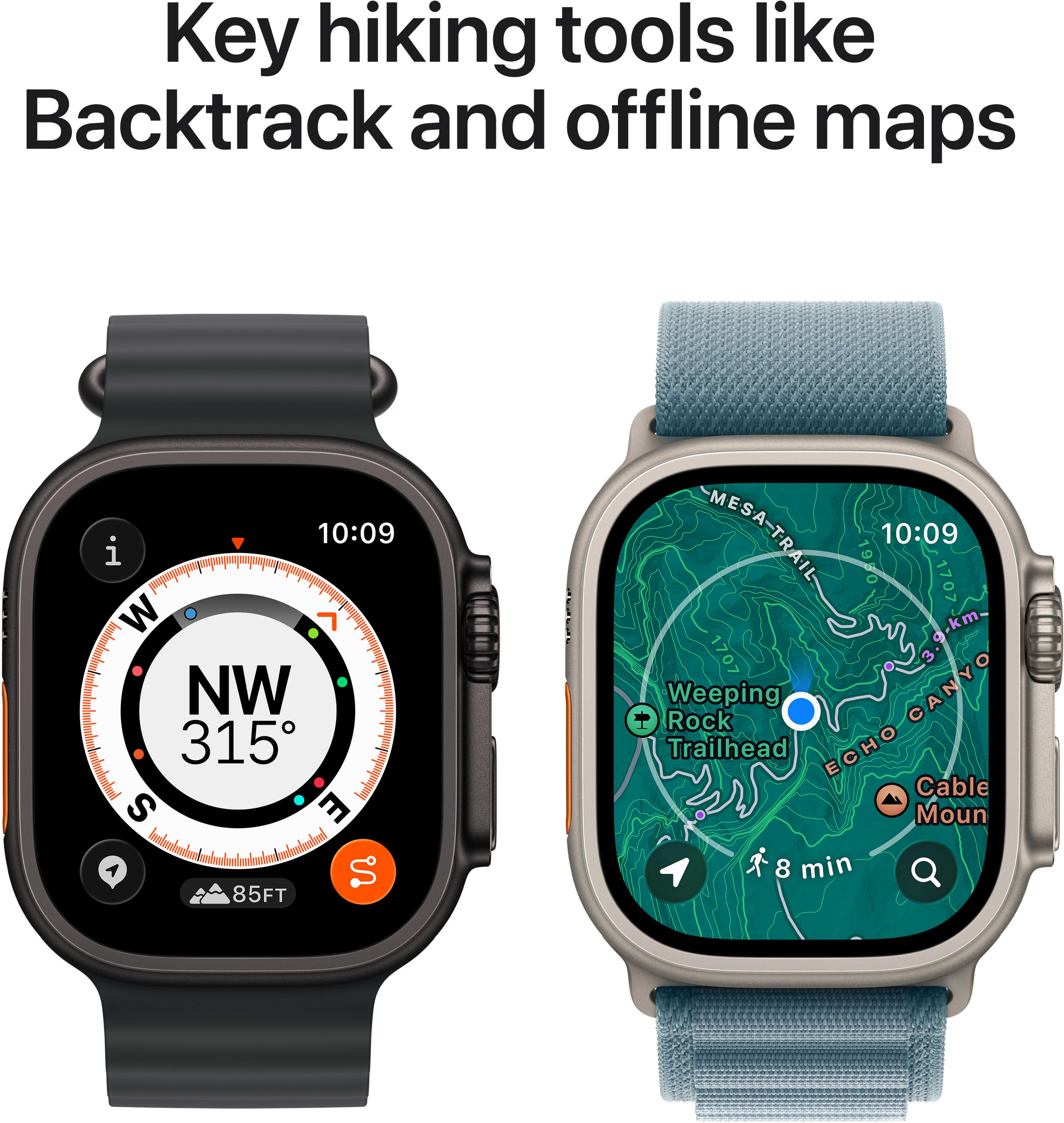 Apple Watch Ultra 3 5G 49mm titane ardoi