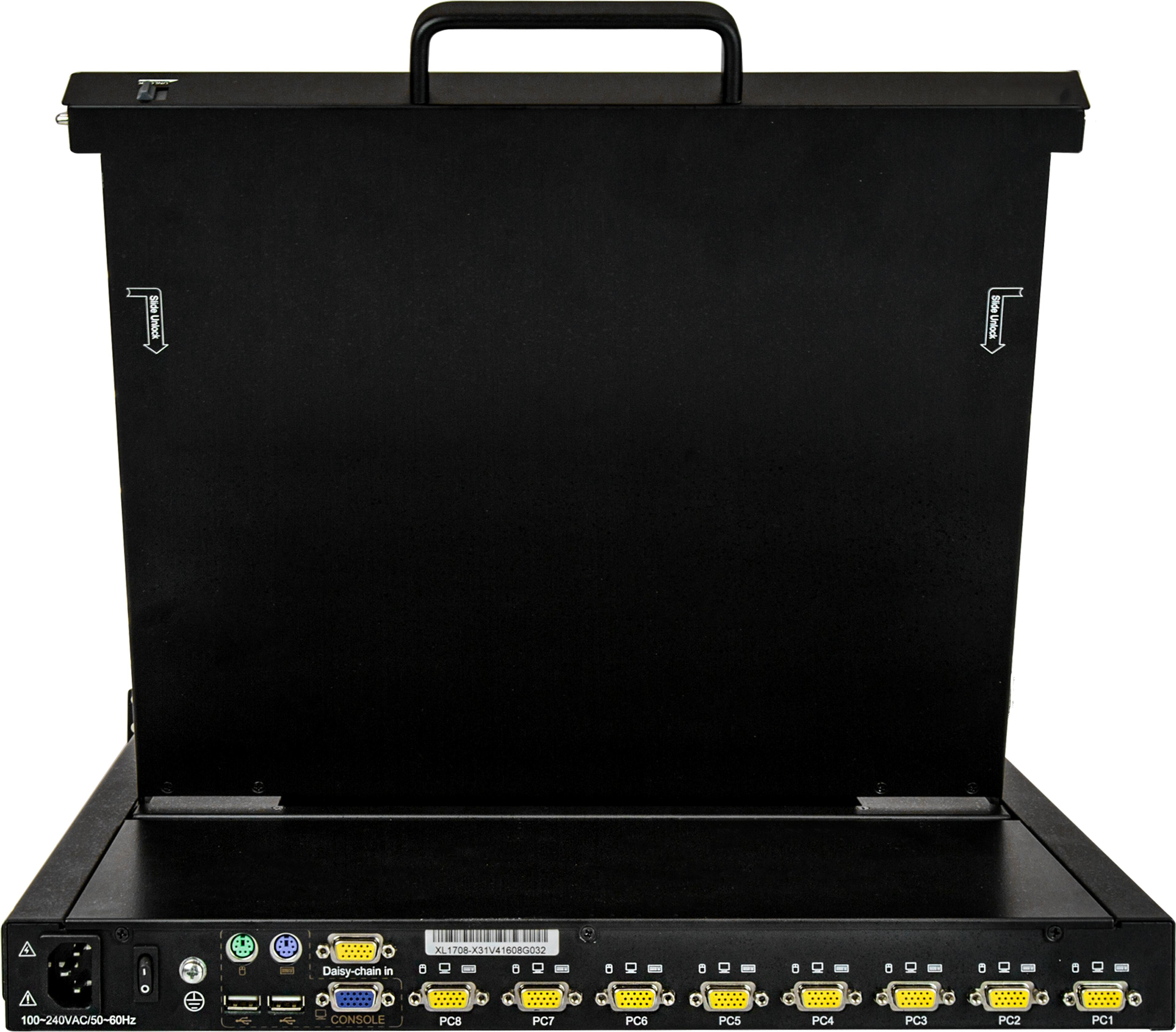 StarTech LCD Console 43.2cm (17") 8port
