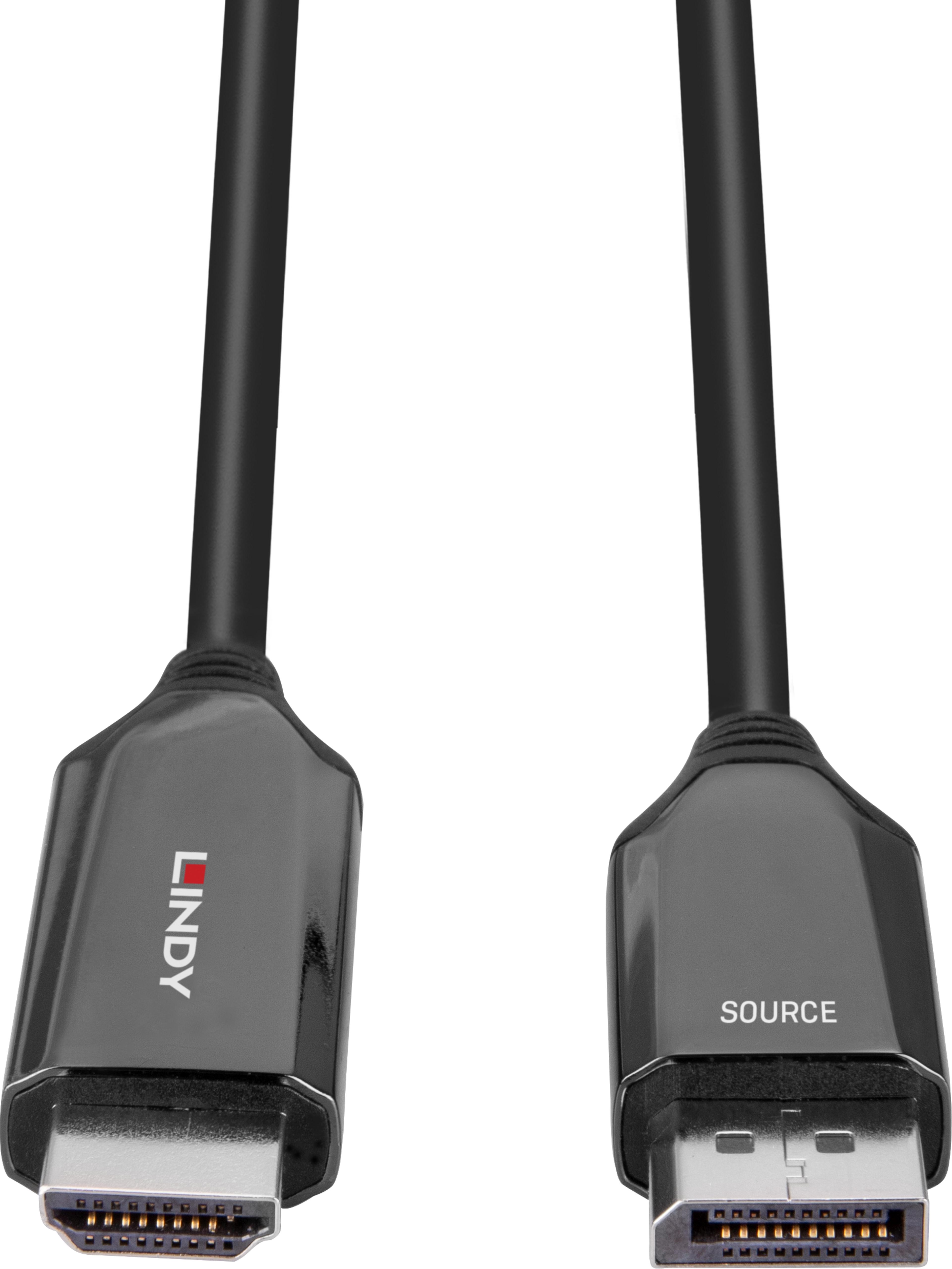 LINDY DisplayPort - HDMI Active Cable 2m