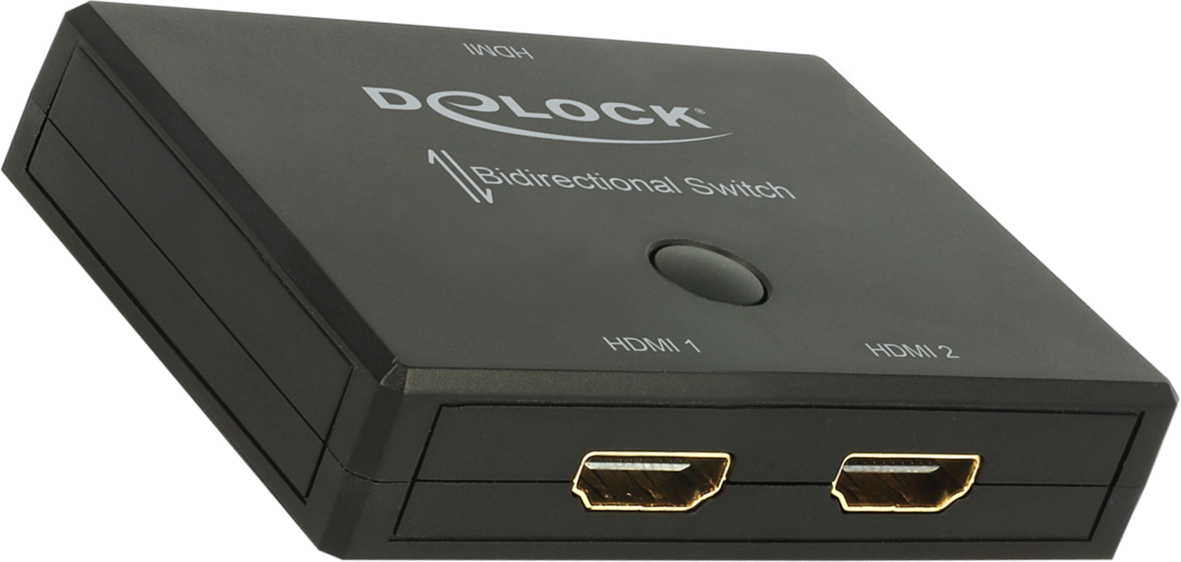 Delock HDMI Splitter/Selector 1:2/2:1