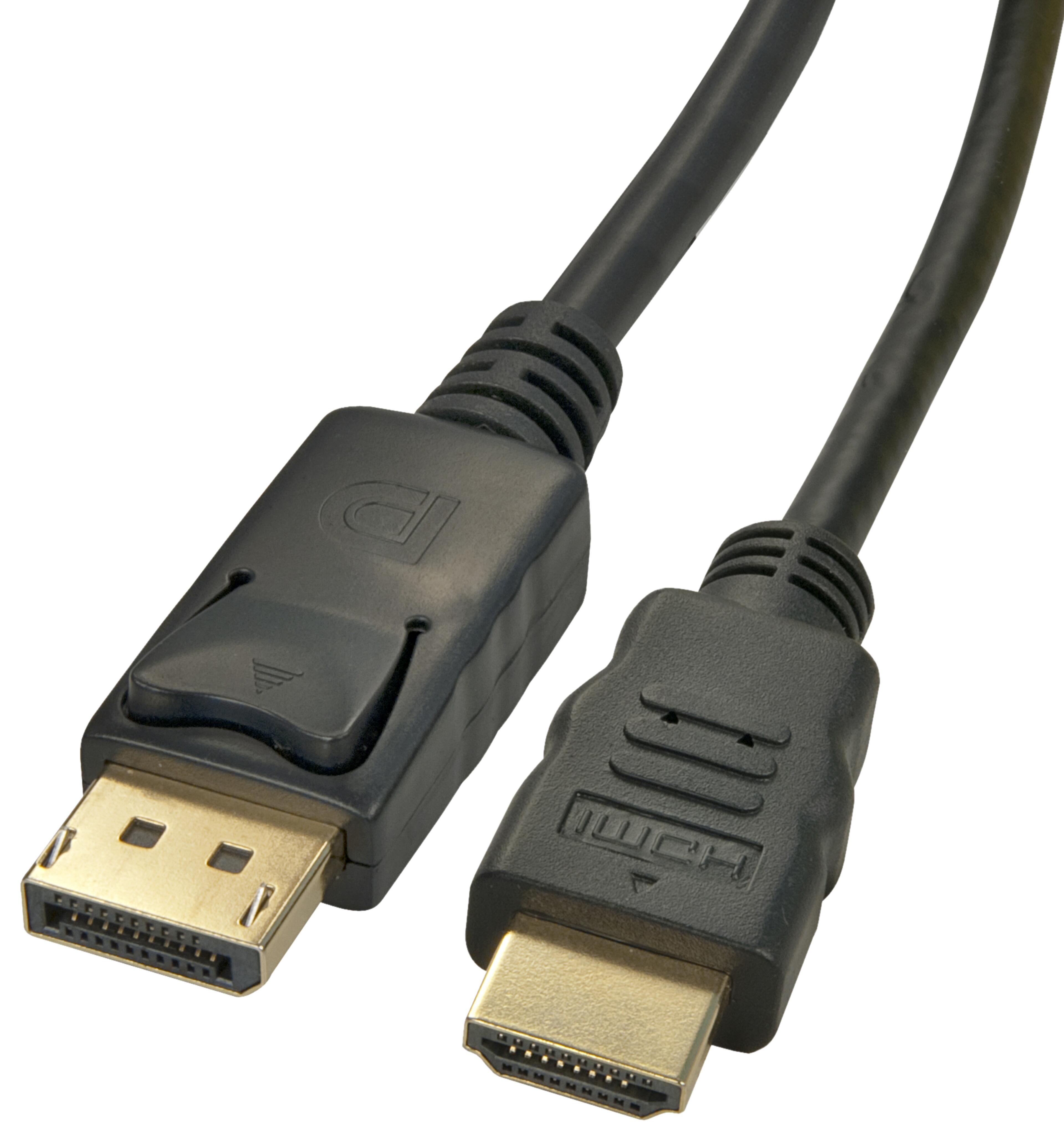 Cable DisplayPort Ma - HDMI(A) Ma, 1,8m