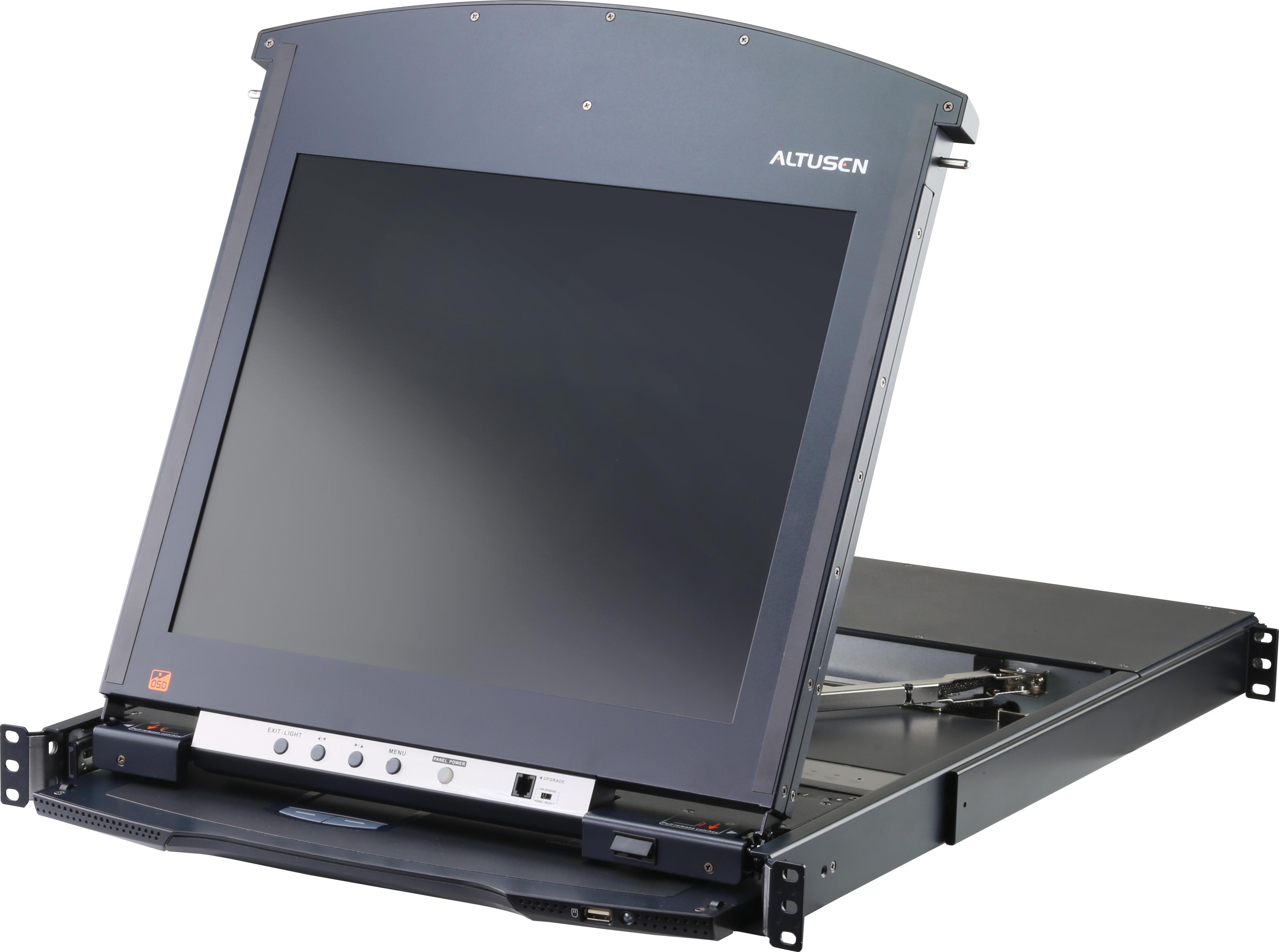 ATEN LCD Konsole 43,2 cm (17") 8Port IP