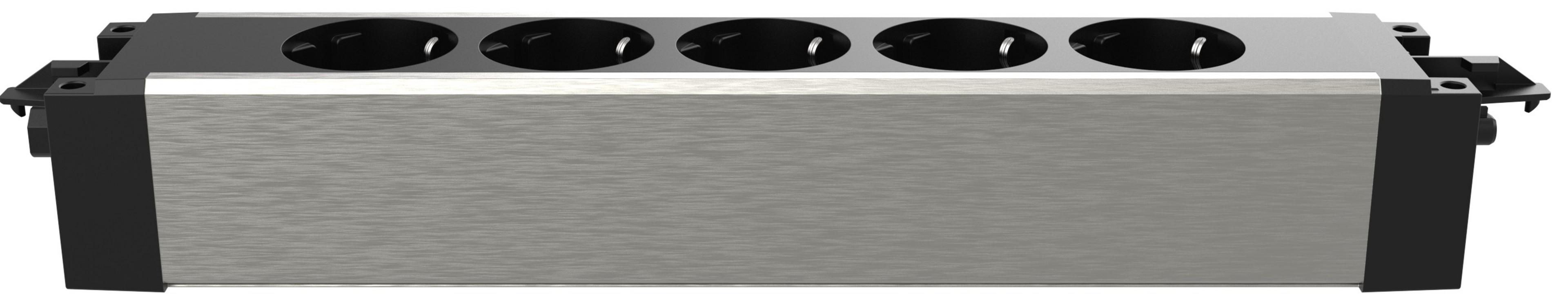 Dataflex Recessed Power Strip 5-way