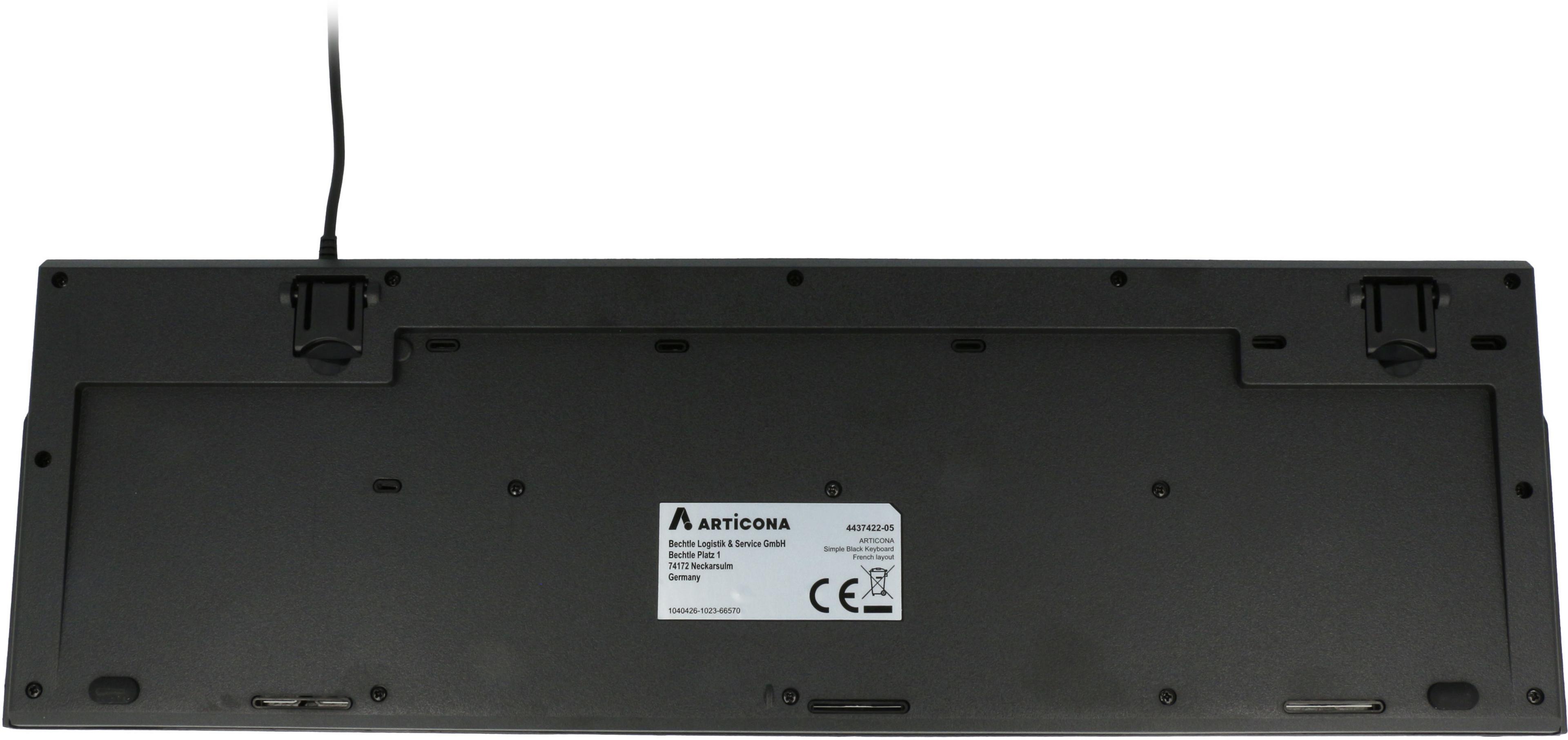 ARTICONA Simple Black Keyboard