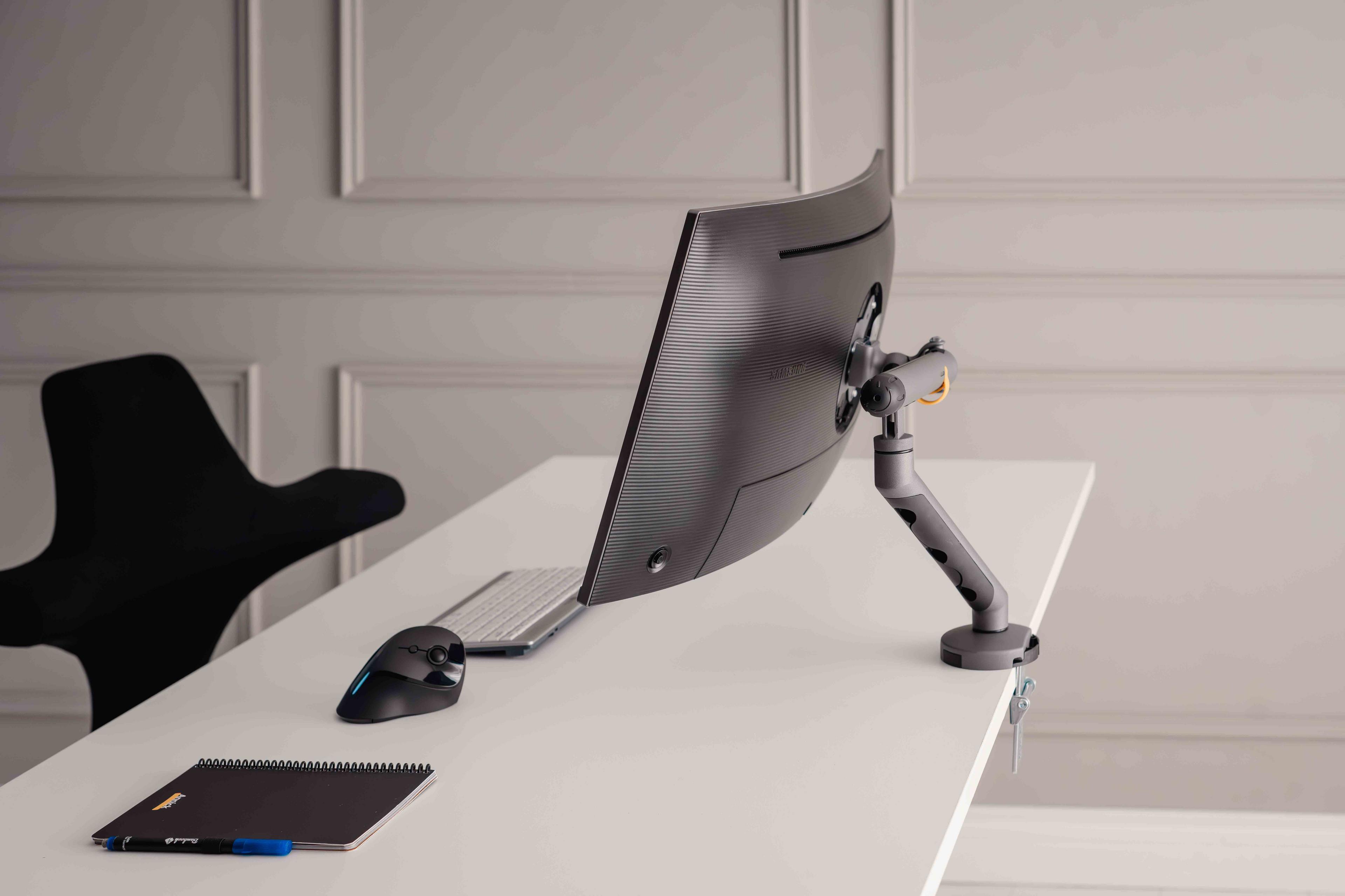 Support simple Bakker BE flexible gris