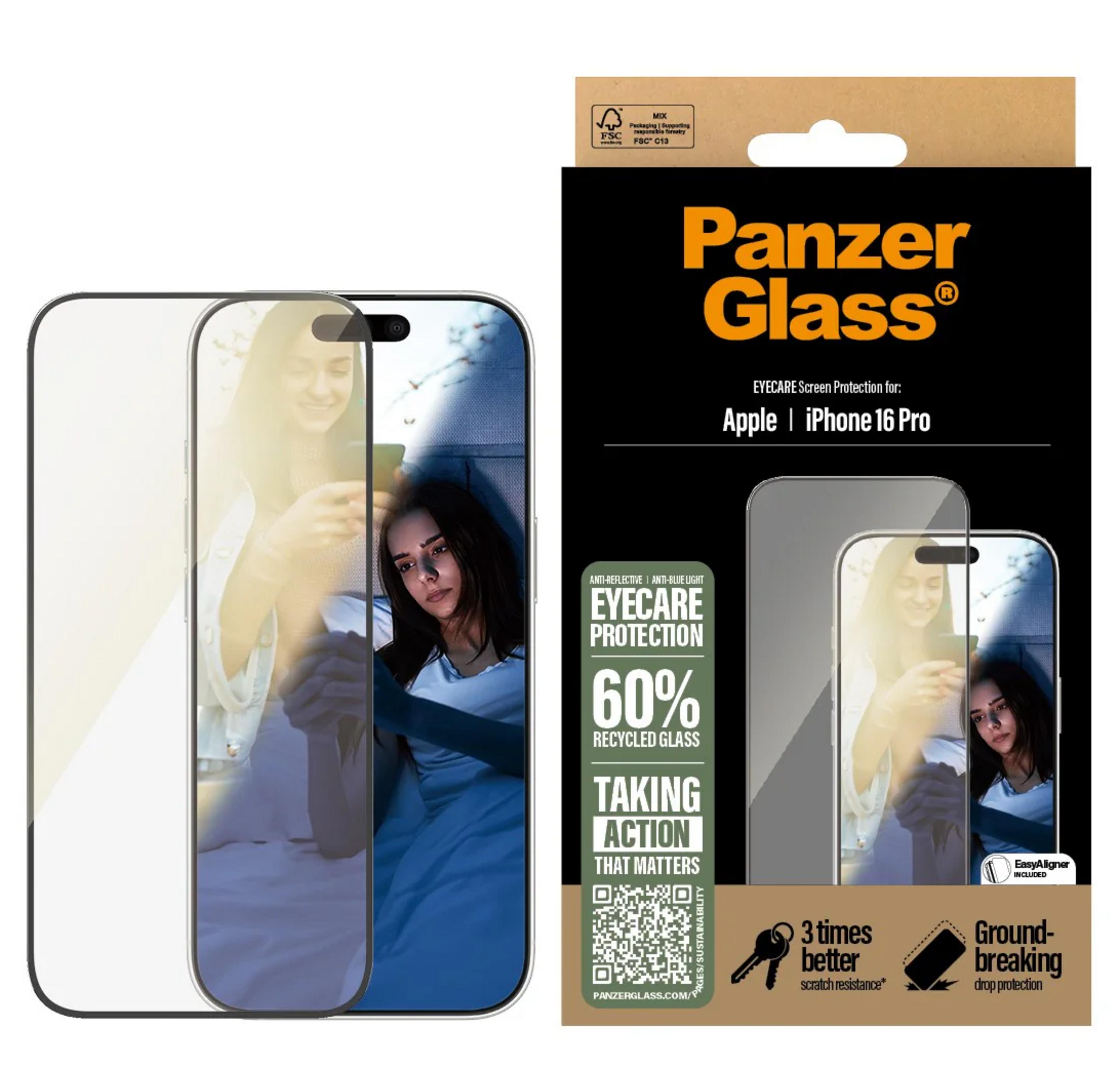 PanzerGlass iP16 Pro UWF Screen Protect.