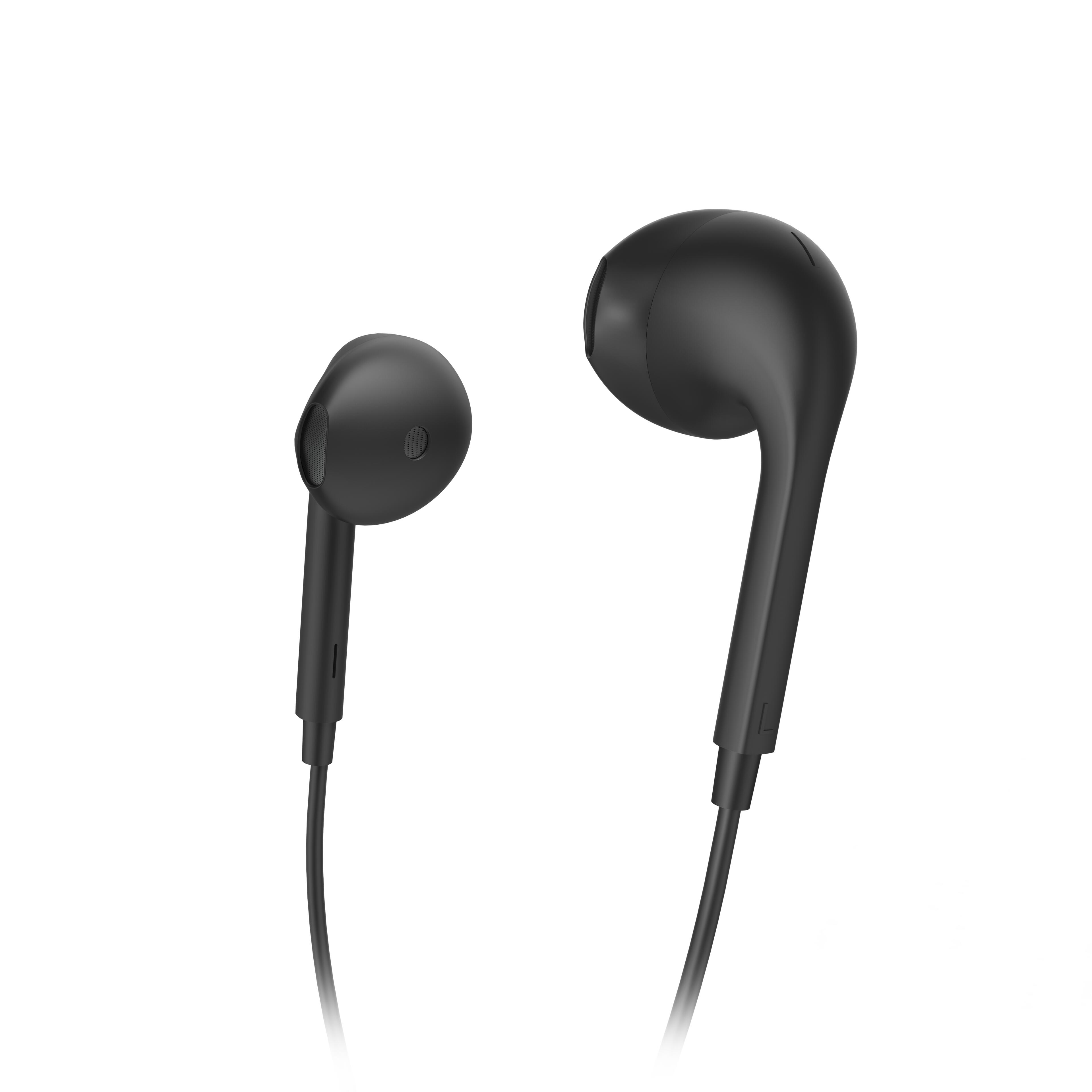 Hama Glow In-ear Headphones Black