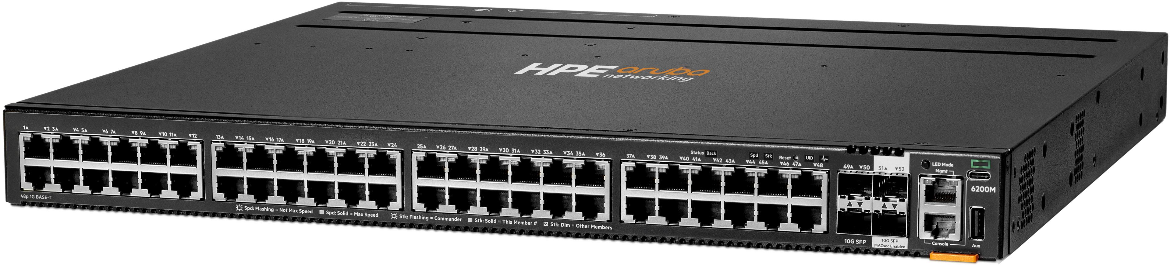 HPE Aruba 6200M 48G 4SFP+ Switch