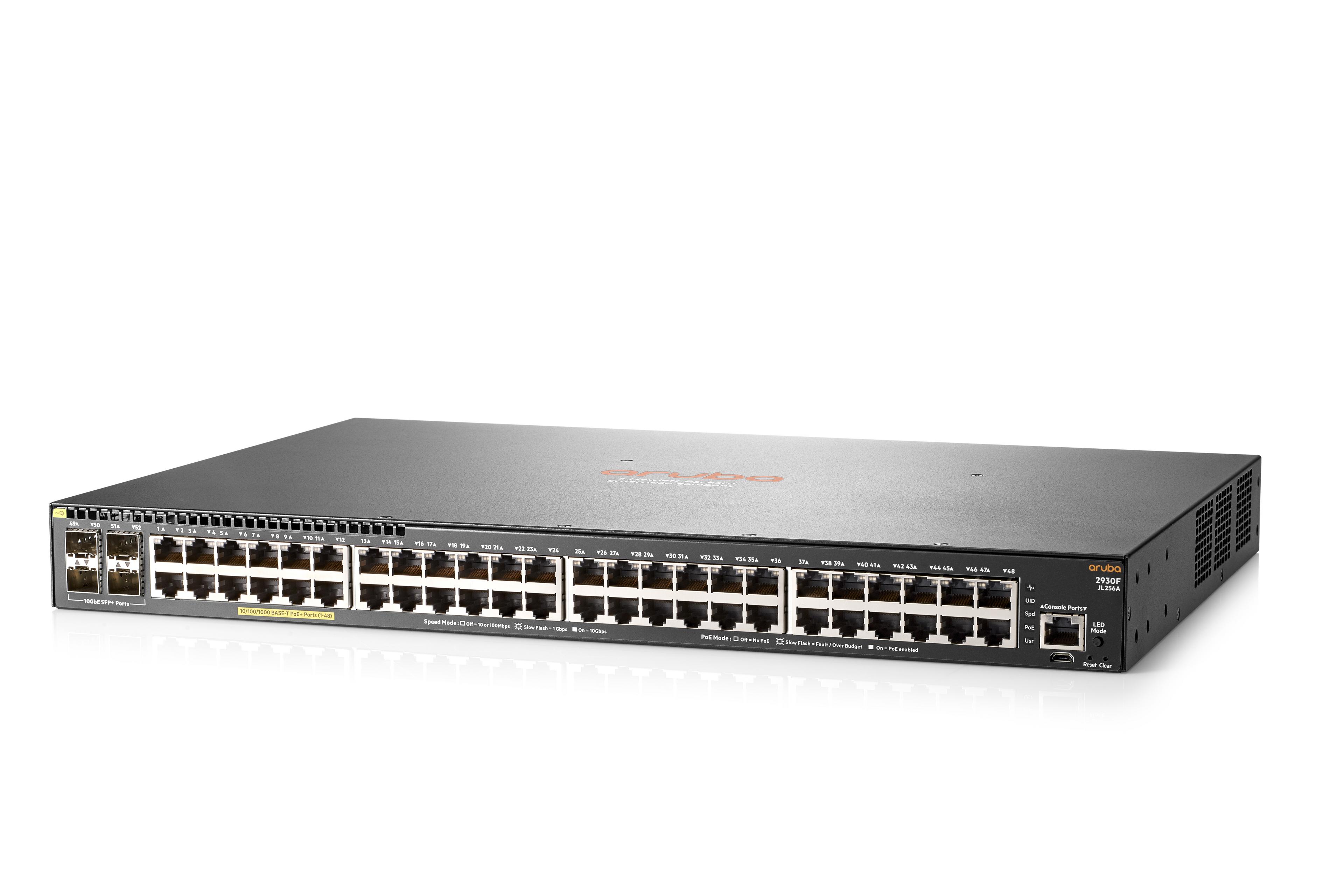 HPE Aruba 2930F 48G PoE+ Switch