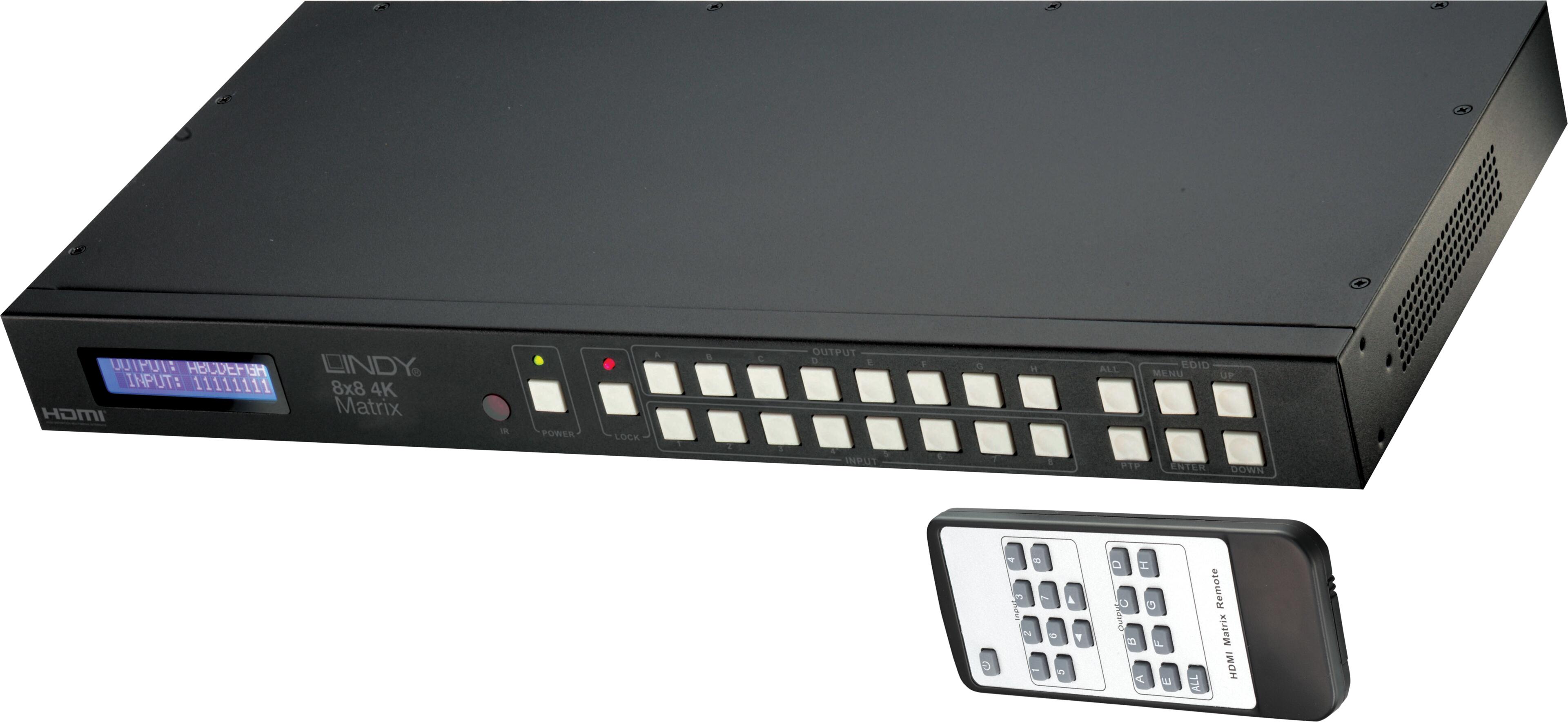 Switch LINDY Matrix 8x8 HDMI(A)