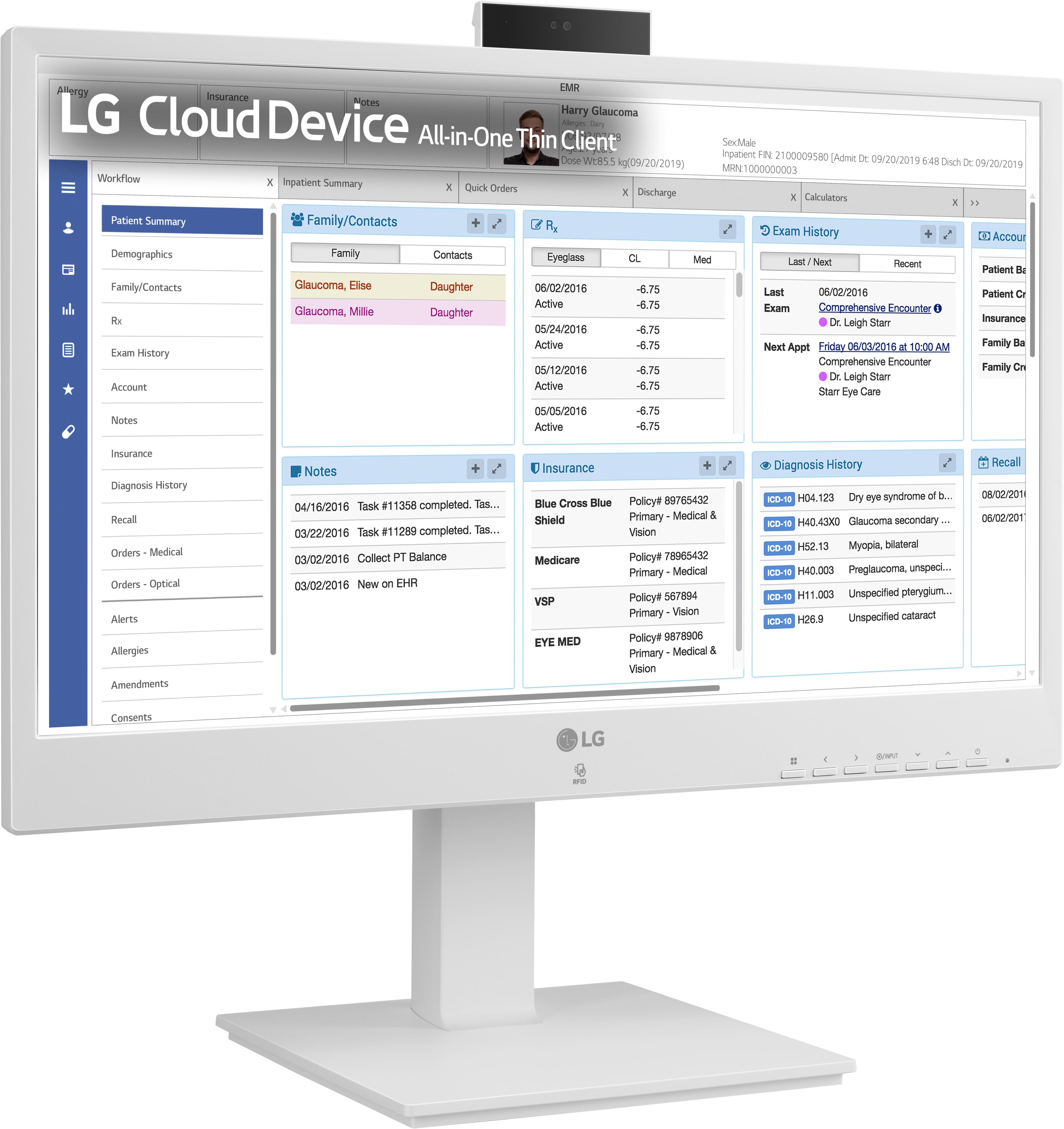 LG 24CR671N-6P Pentium 8/16GB