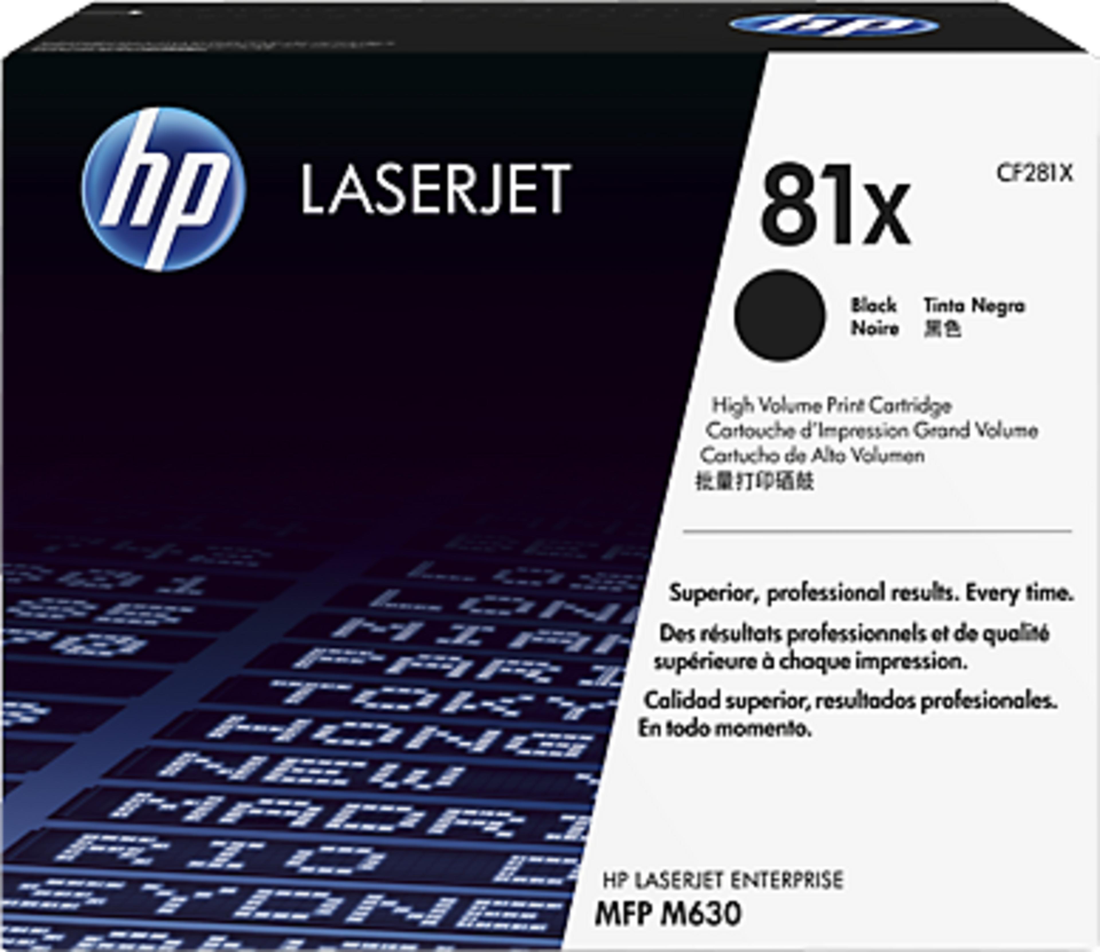 HP 81X Toner Black
