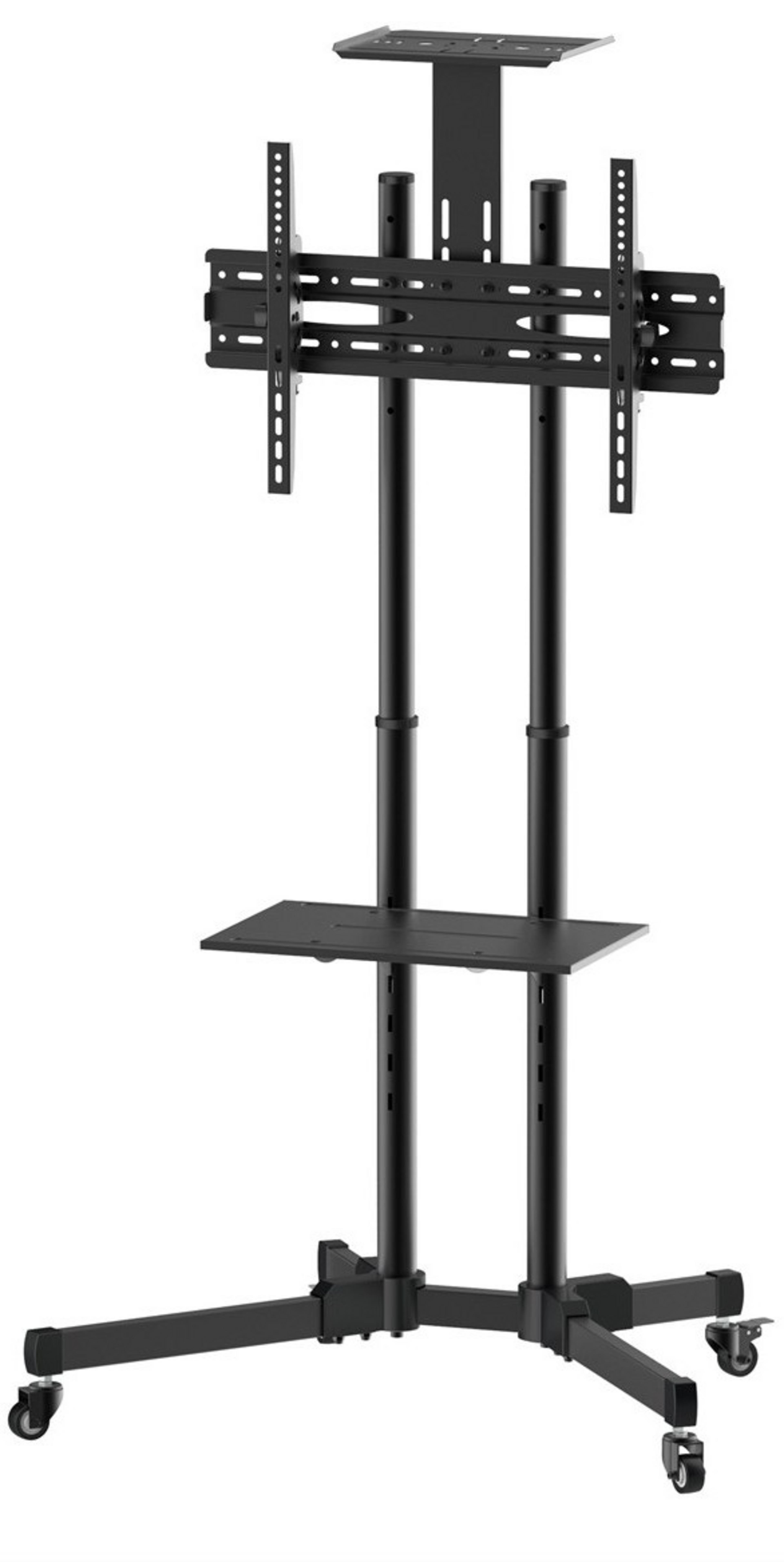 Support roulettes LCD/TV VALUE + étagère