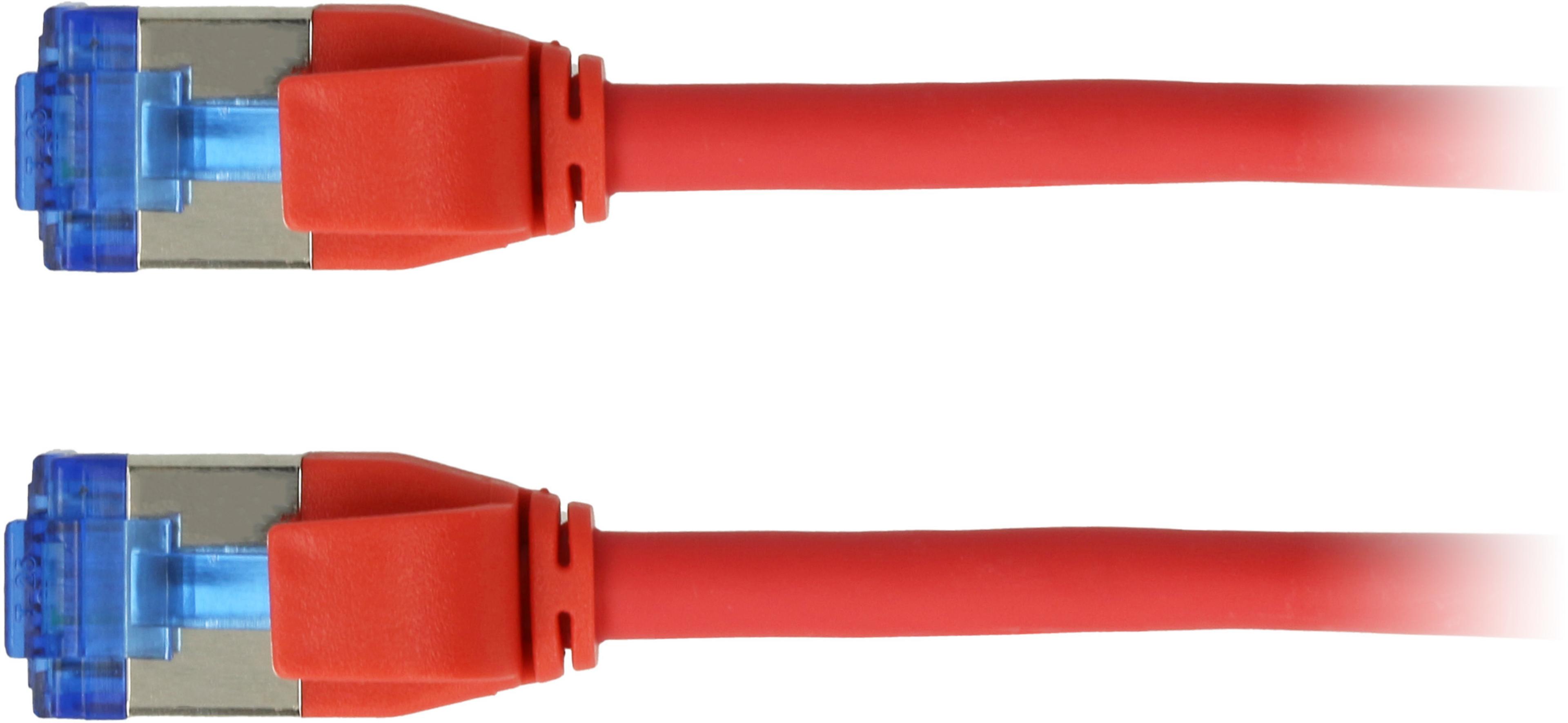 Patchkabel RJ45 S/FTP Cat6a 7,5m Slim