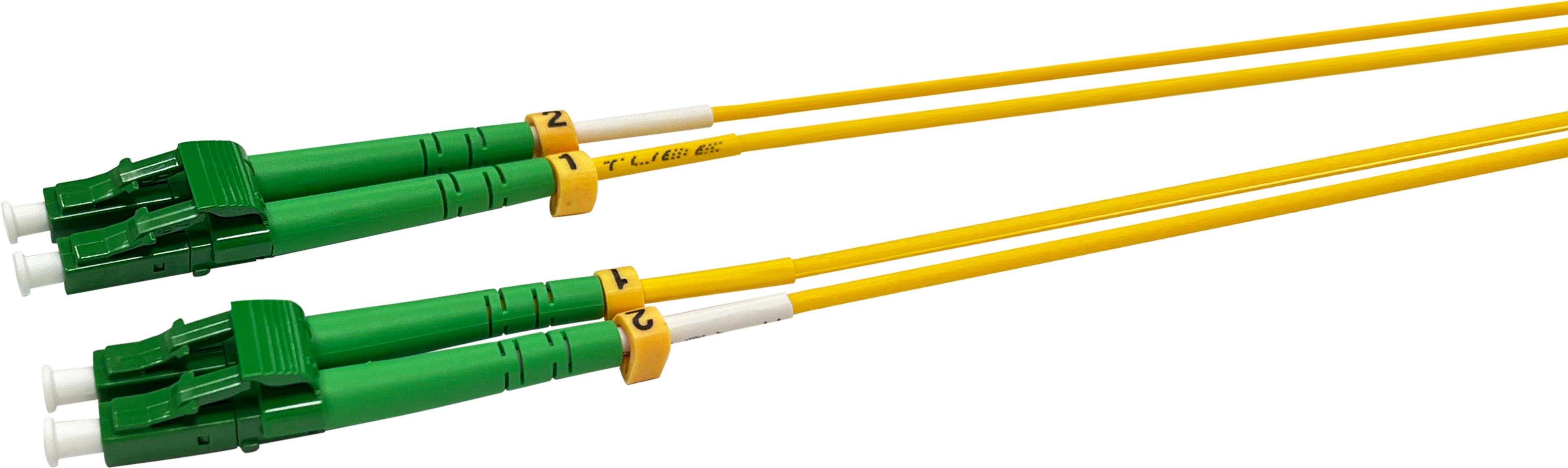 FO Duplex Patch Cable LC/APC-LC/APC 15m