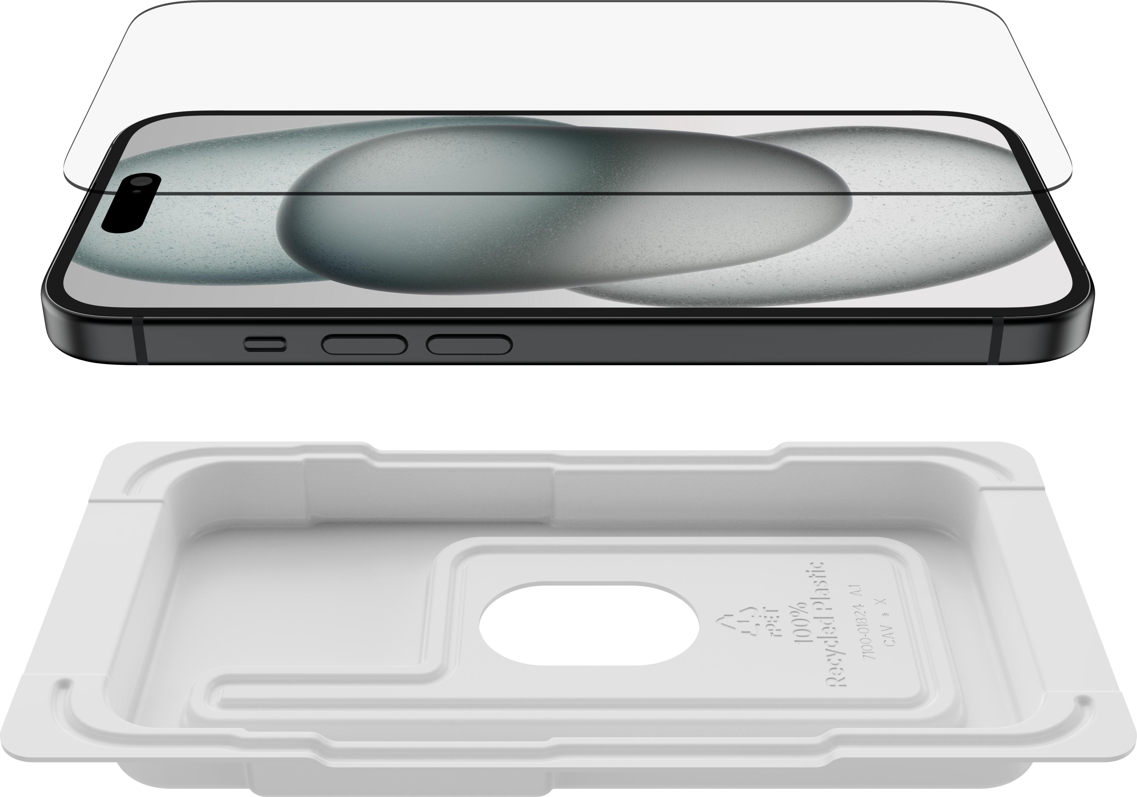 Belkin iPhone 14 Pro/15 Schutzglas