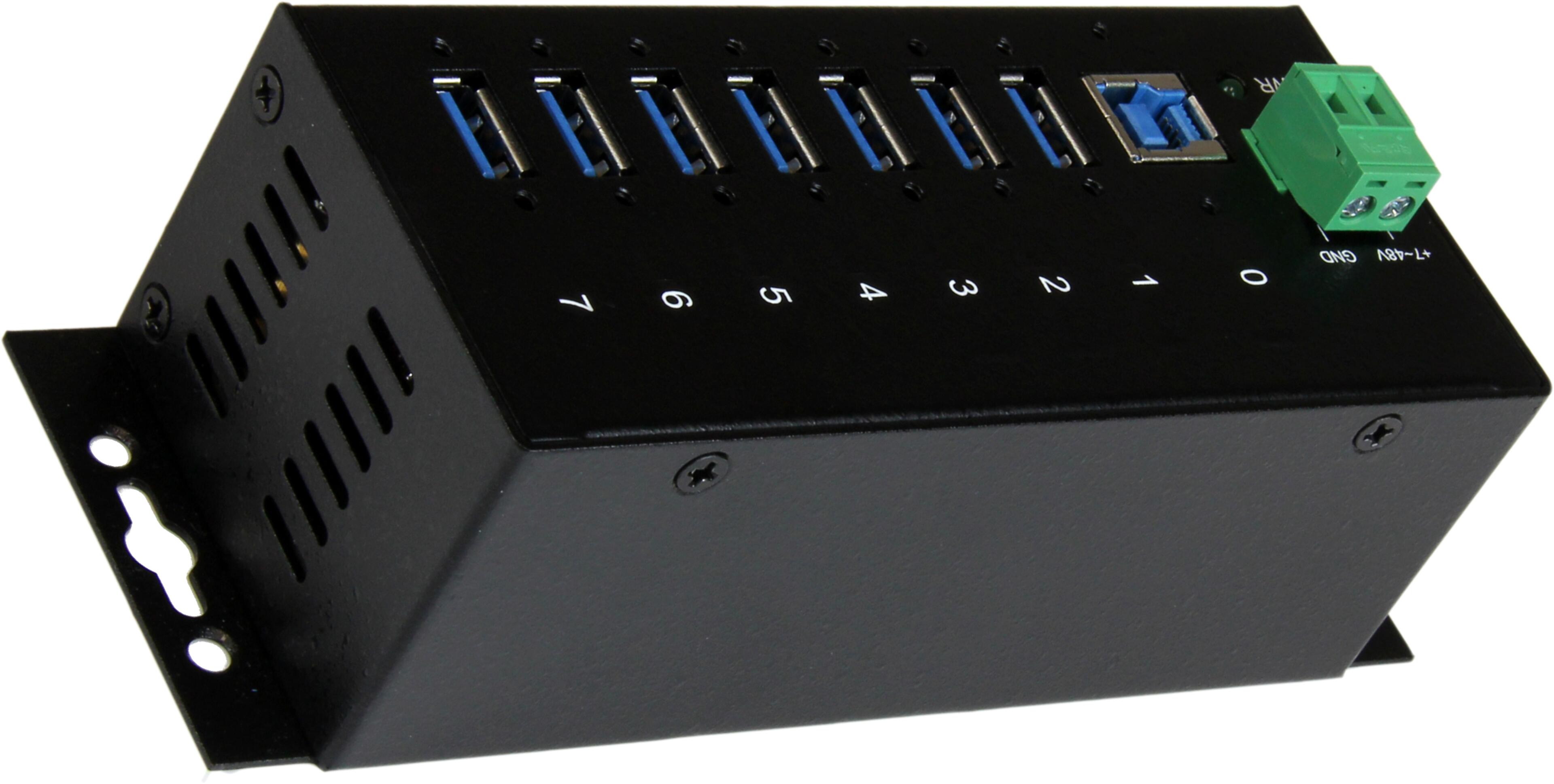 StarTech USB Hub 3.0 7-port Industrial