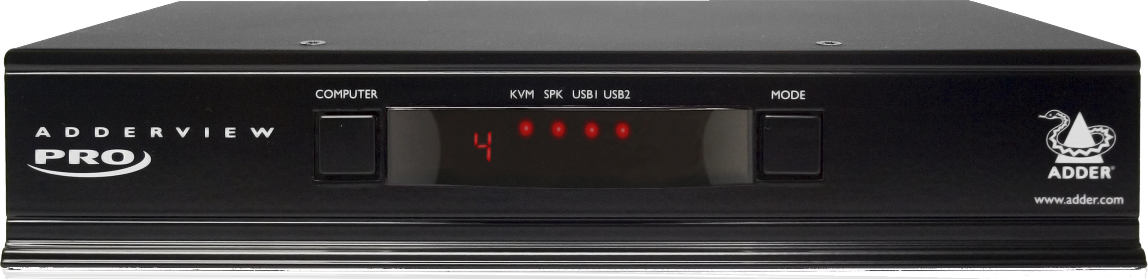 ABL ADDERView 4PRO-DP KVM-Switch