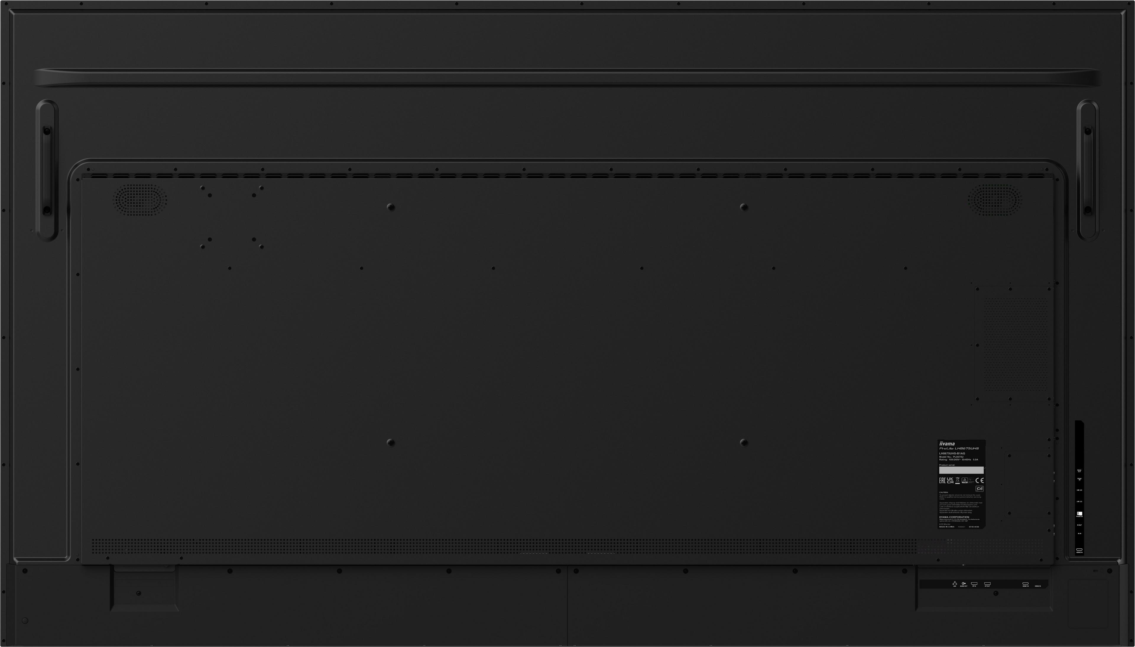 iiyama ProLite LH8675UHS-B1AG Display