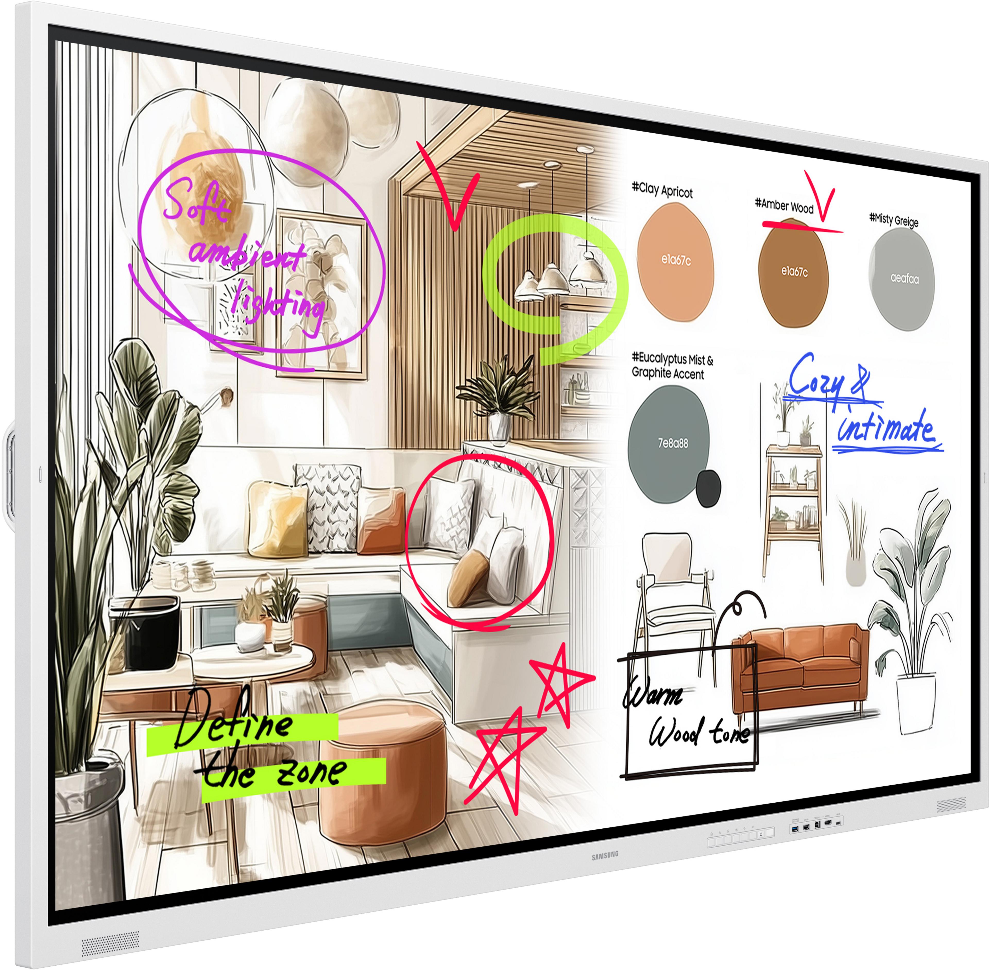 Buy Samsung FLIP WM85FX Digital Flipchart (LH85WMFWLGCXEN)
