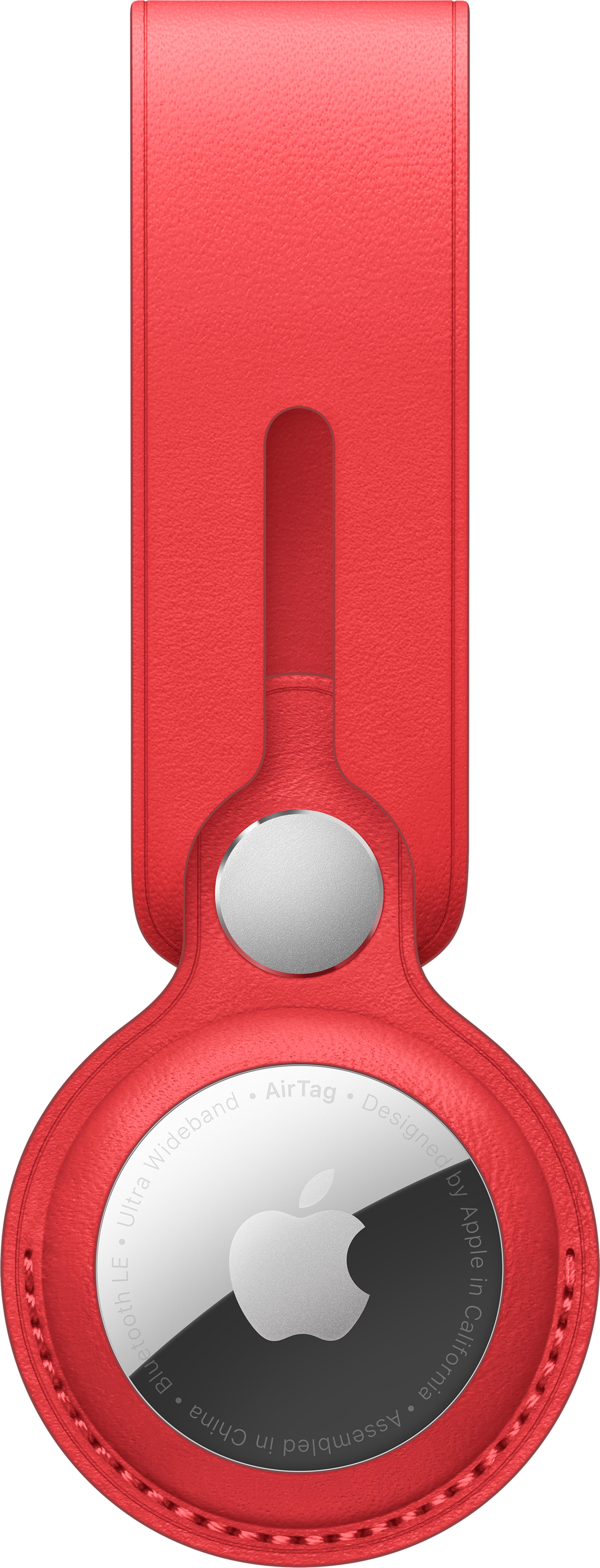 Apple AirTag Leather Loop (PRODUCT)RED
