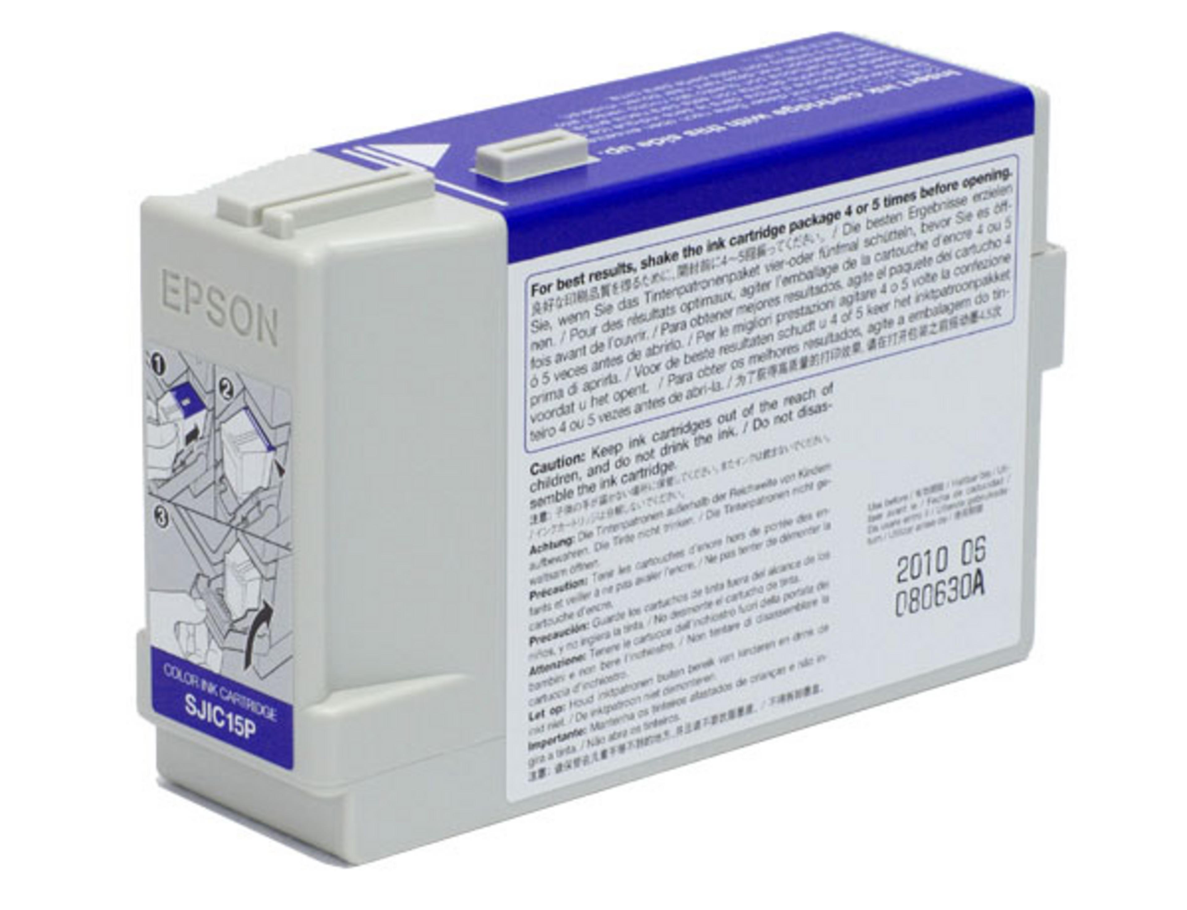 Epson SJIC15P Tinte farbig