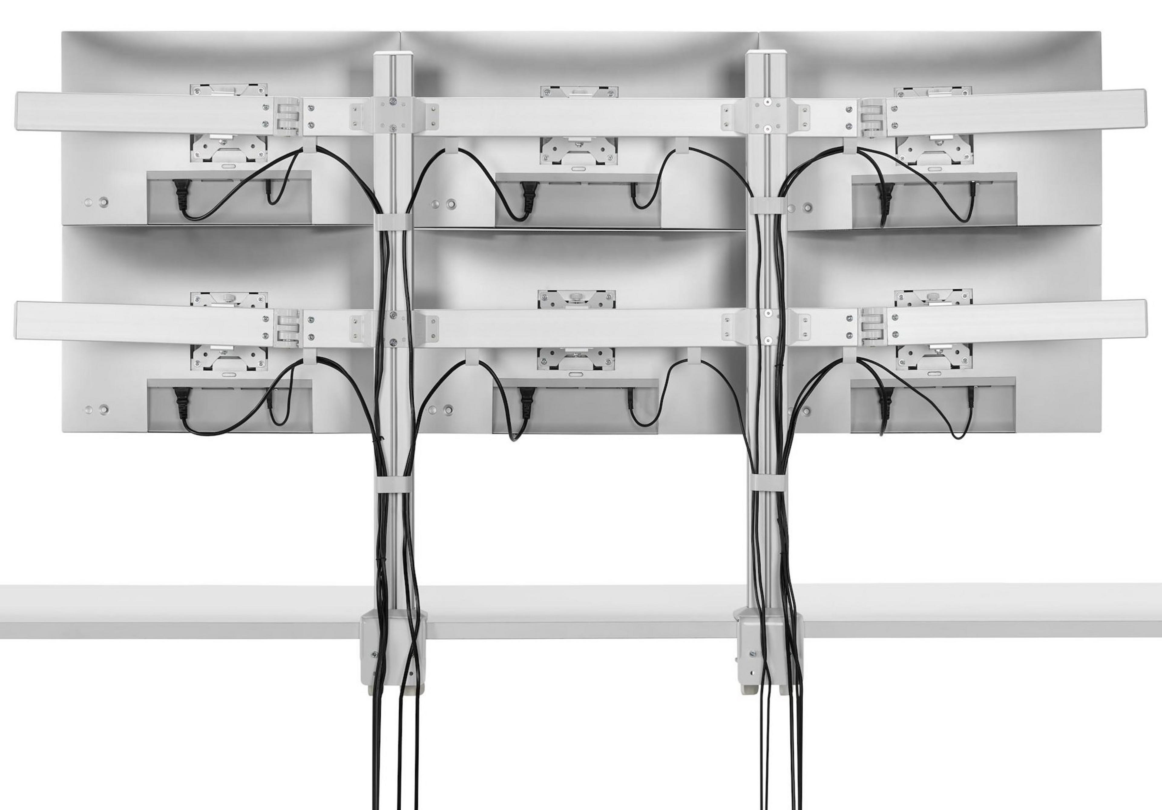 StarTech Six-Monitor Desk Mount