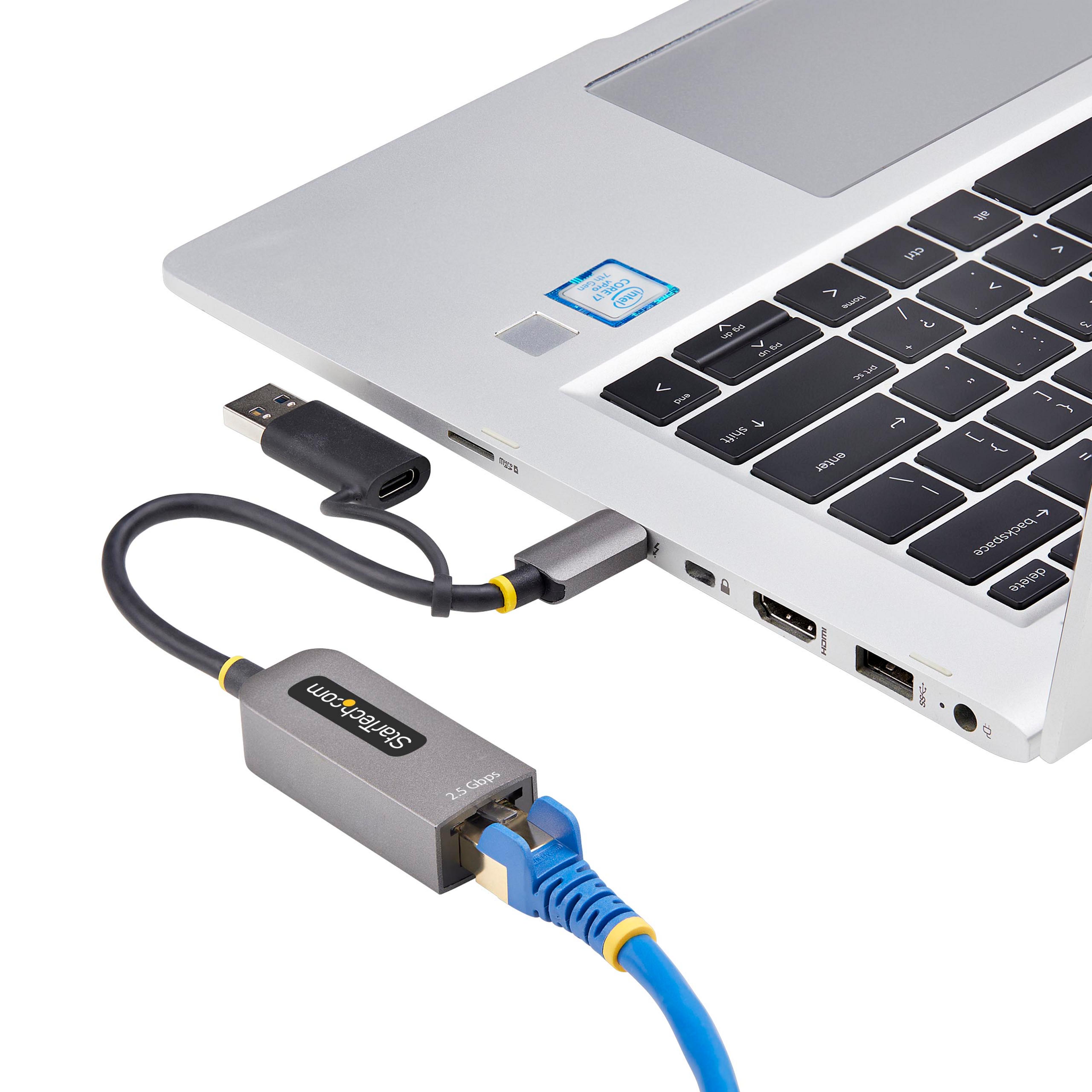 Adapter USB-C/A - 2.5 Gigabit Ethernet