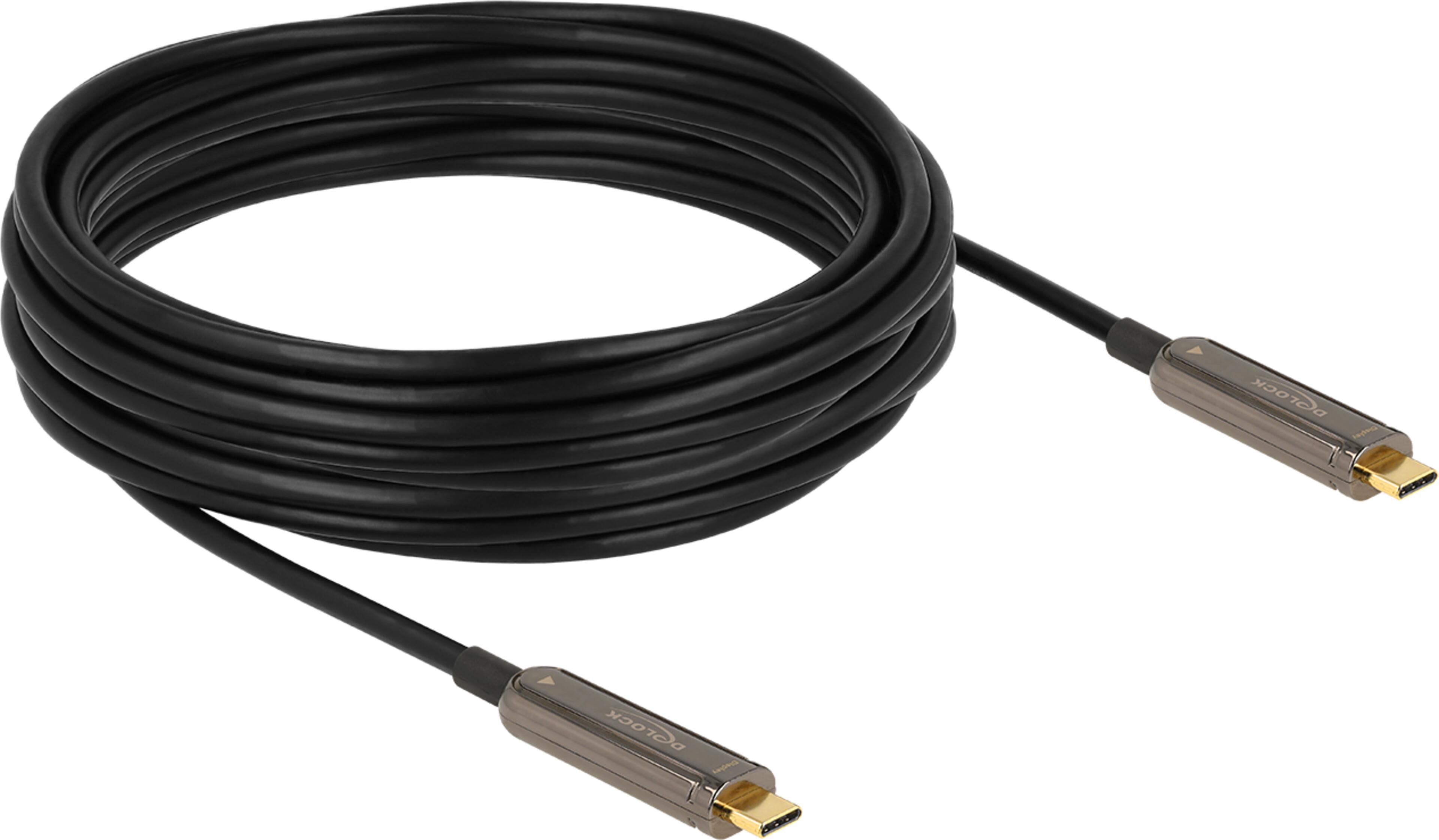 Cavo USB Type C ibrido Delock, 10 m