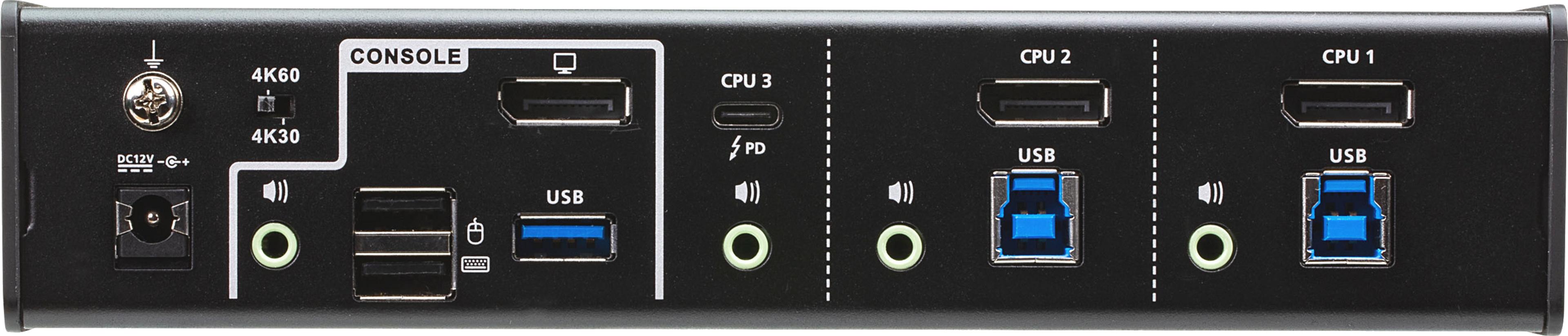 ATEN CS1953 KVM-Switch DP/Typ C 3-Port